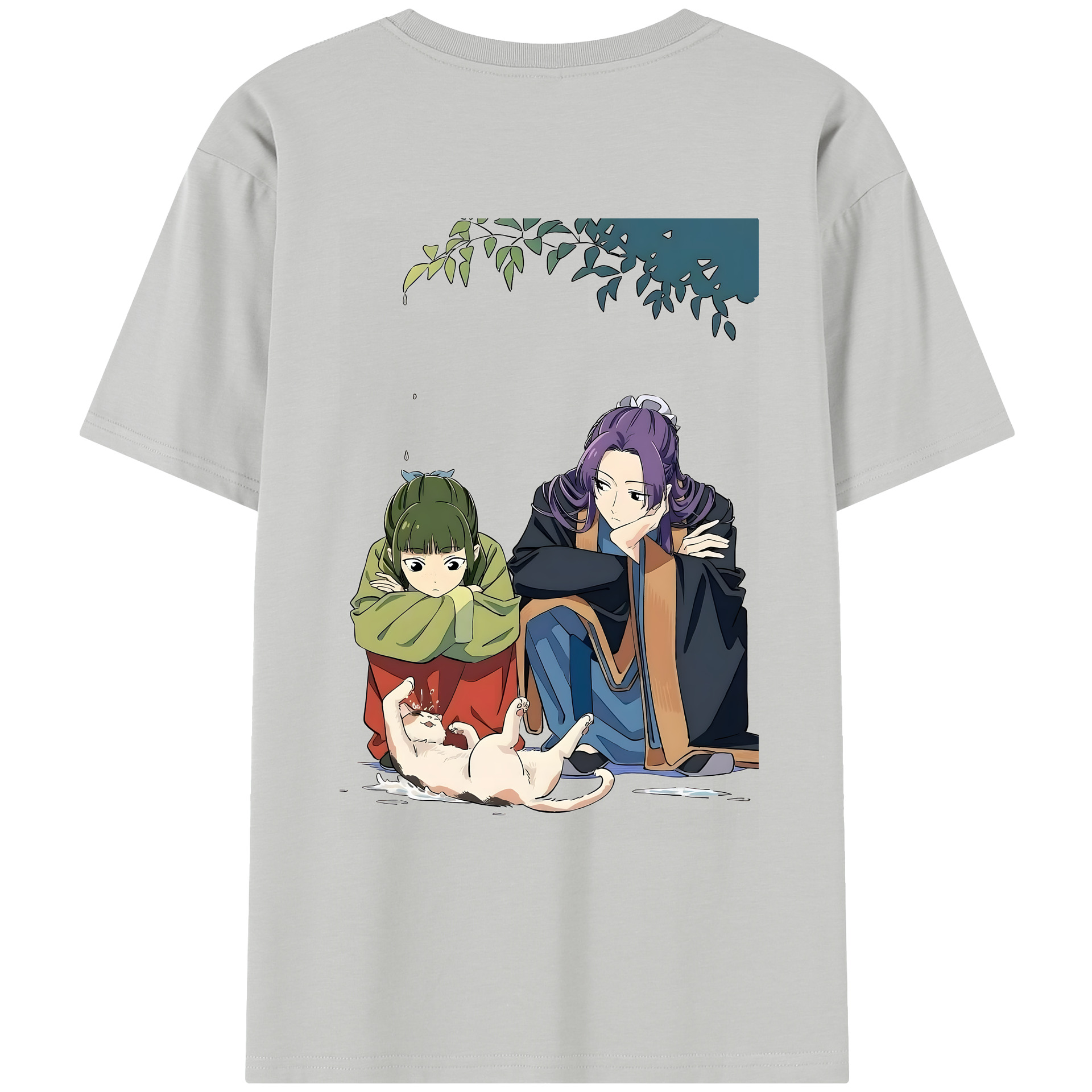 （画像用） 薬屋のひとりごと The Apothecary Diaries レディース半袖Tシャツ(バックプリント)