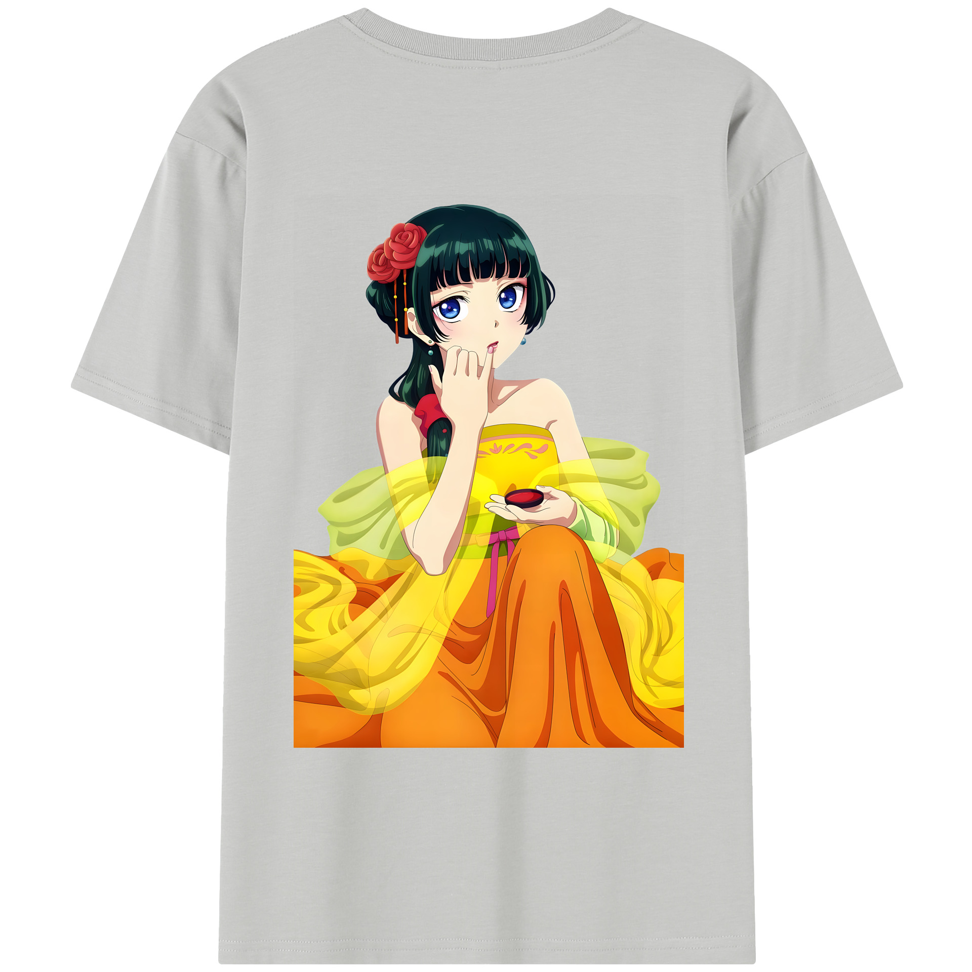 （画像用） 薬屋のひとりごと The Apothecary Diaries レディース半袖Tシャツ(バックプリント)