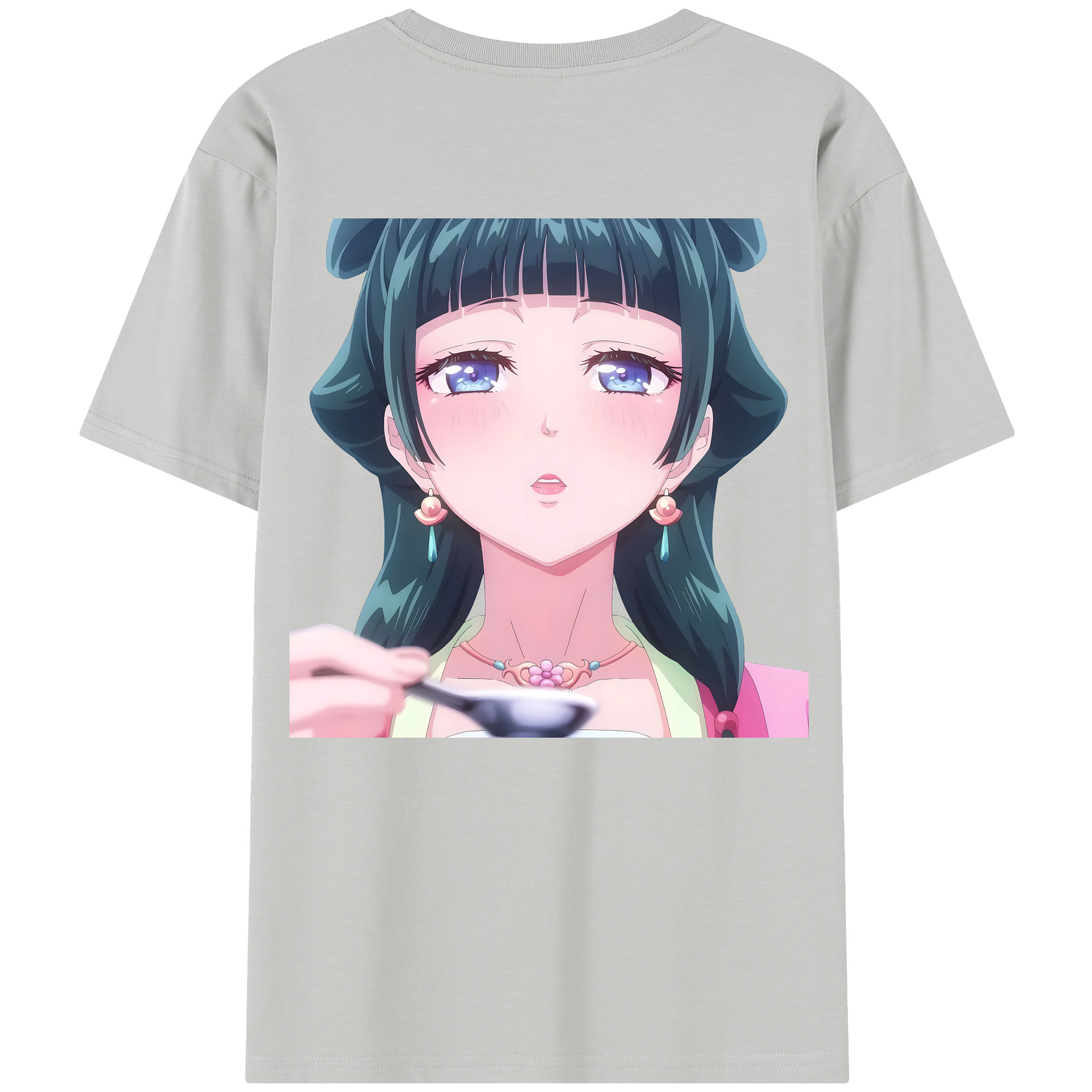 （画像用） 薬屋のひとりごと The Apothecary Diaries レディース半袖Tシャツ(バックプリント)