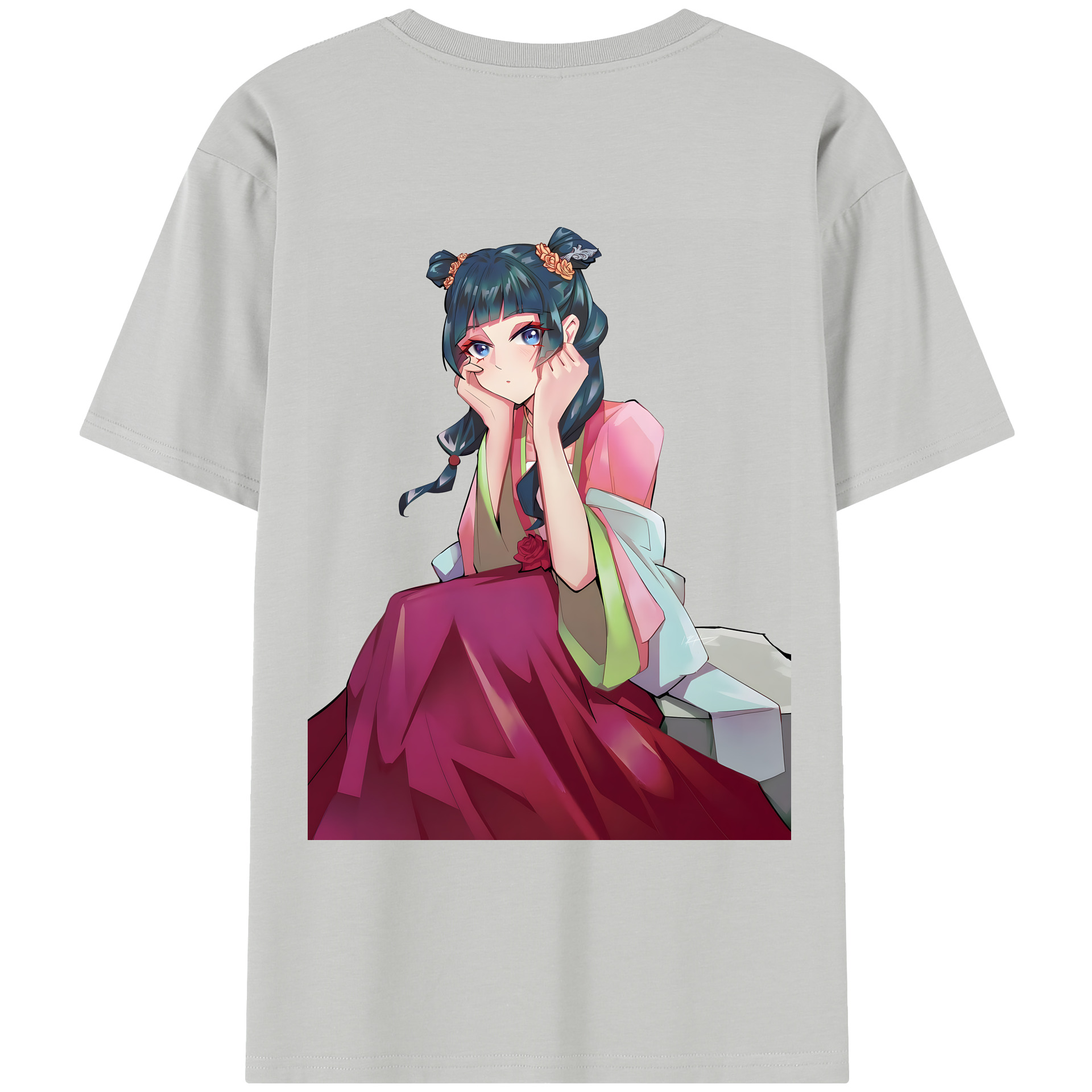 （画像用） 薬屋のひとりごと The Apothecary Diaries レディース半袖Tシャツ(バックプリント)