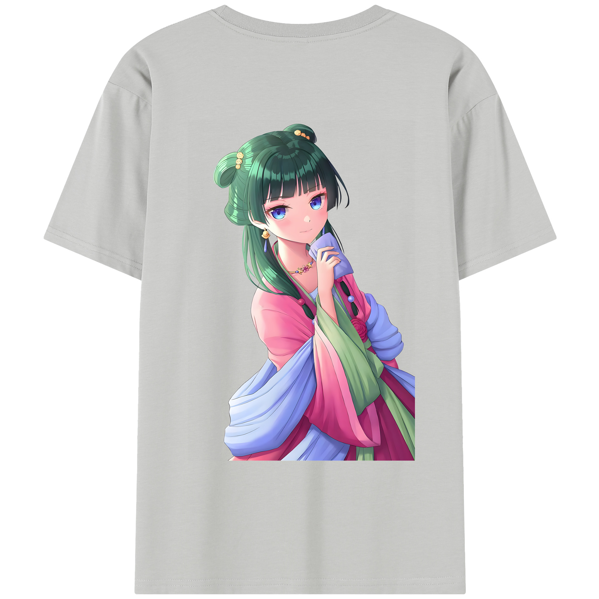 （画像用） 薬屋のひとりごと The Apothecary Diaries レディース半袖Tシャツ(バックプリント)