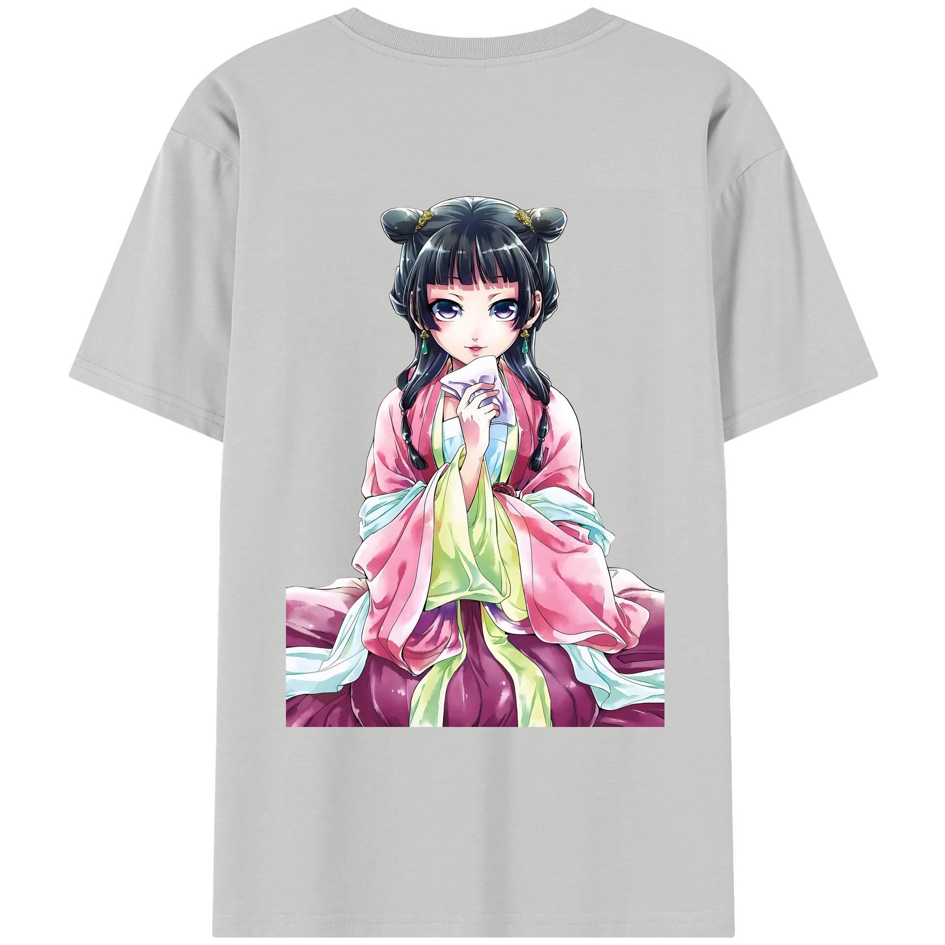 （画像用） 薬屋のひとりごと The Apothecary Diaries レディース半袖Tシャツ(バックプリント)