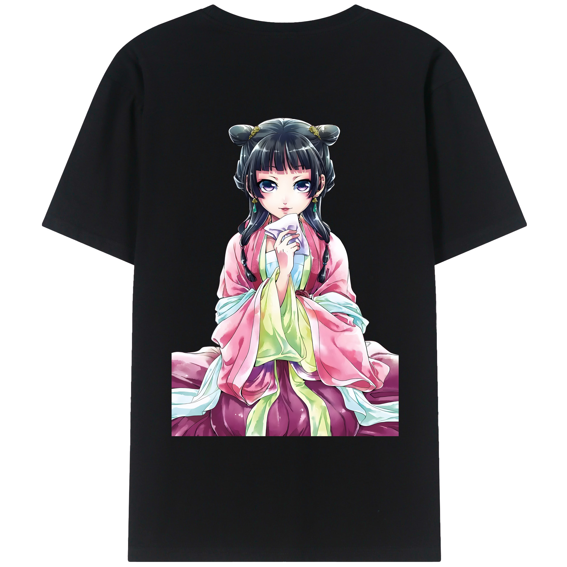 （画像用） 薬屋のひとりごと The Apothecary Diaries レディース半袖Tシャツ(バックプリント)