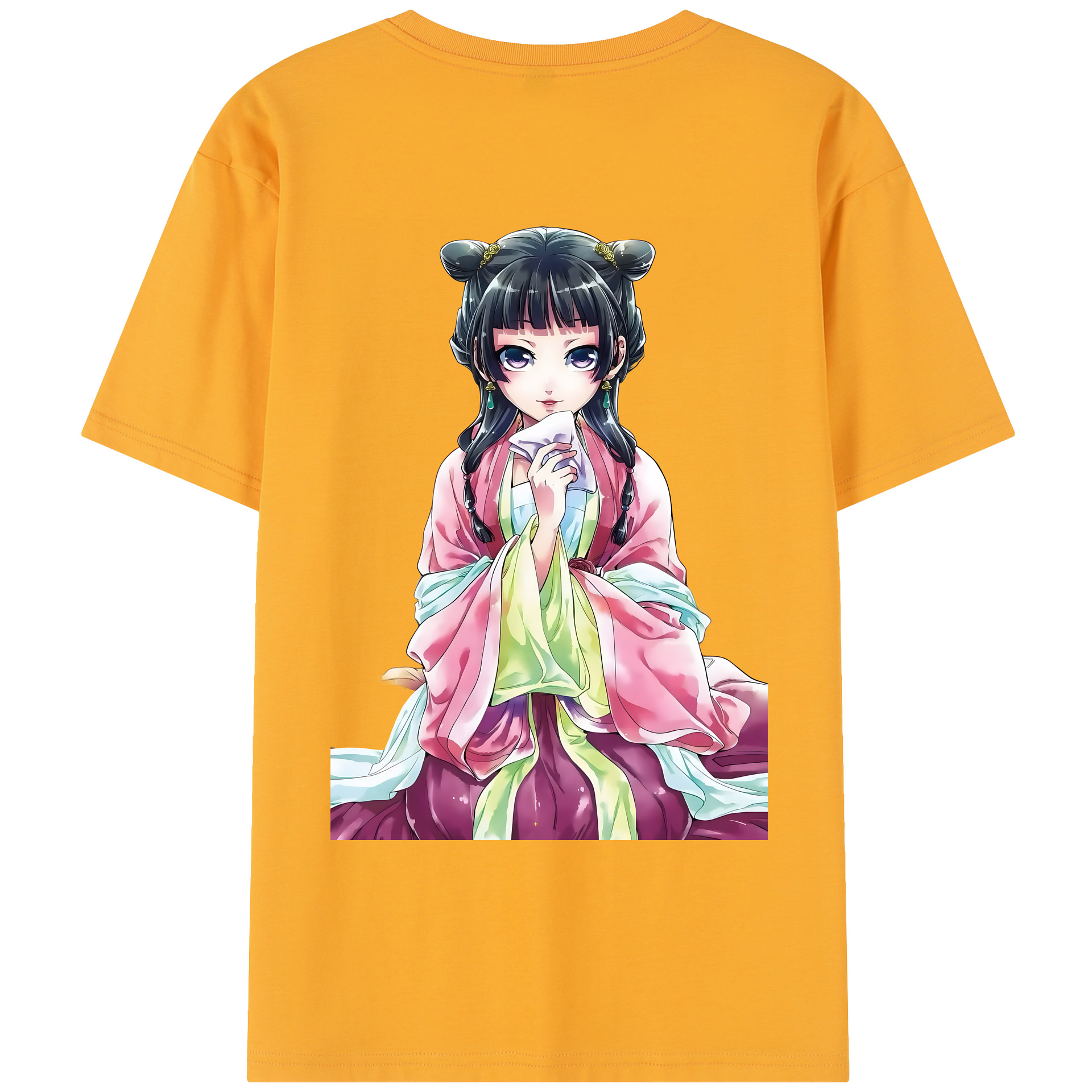 （画像用） 薬屋のひとりごと The Apothecary Diaries レディース半袖Tシャツ(バックプリント)