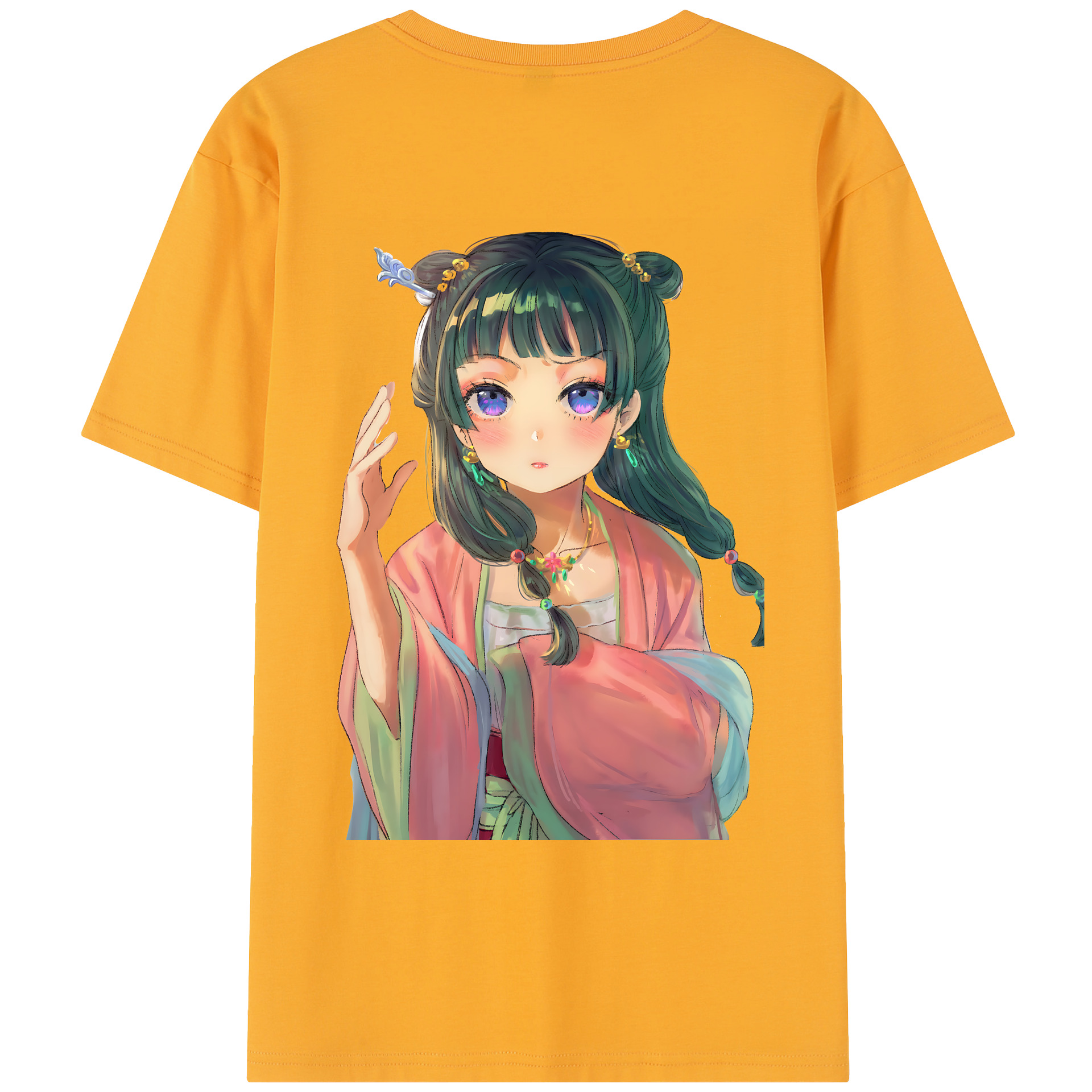 （画像用） 薬屋のひとりごと The Apothecary Diaries レディース半袖Tシャツ(バックプリント)