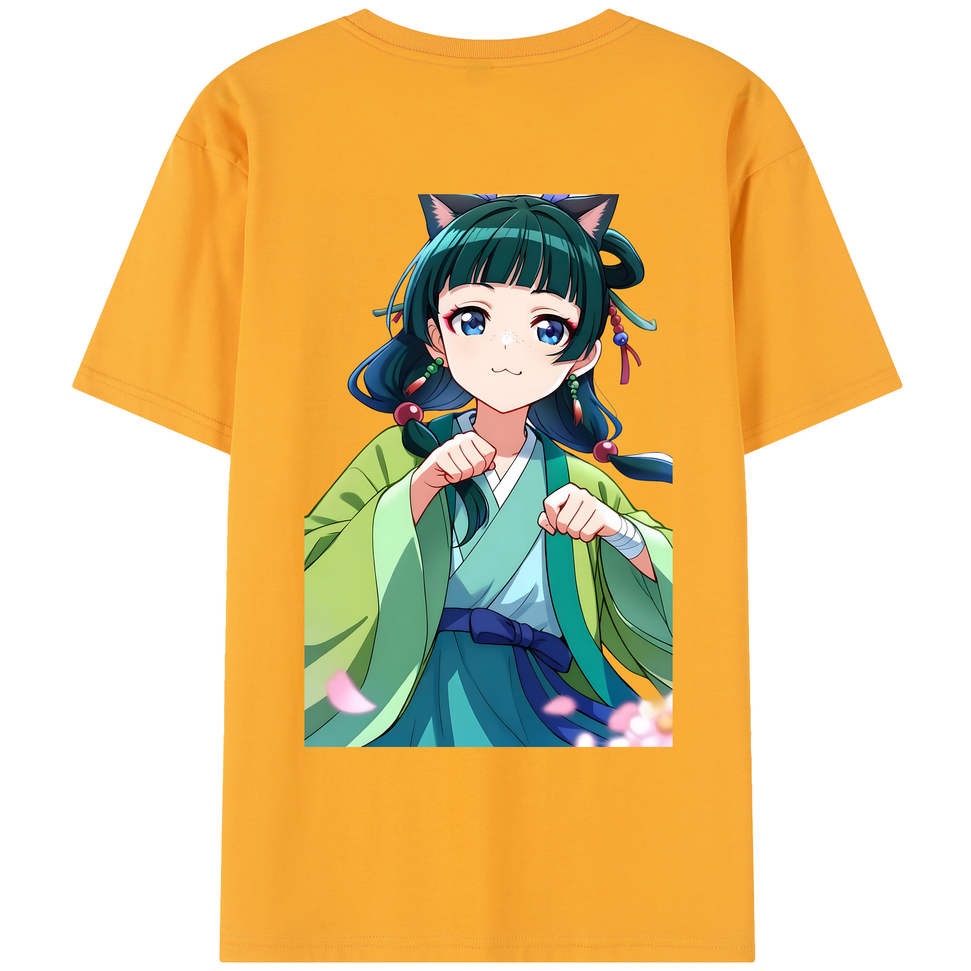 （画像用） 薬屋のひとりごと The Apothecary Diaries レディース半袖Tシャツ(バックプリント)