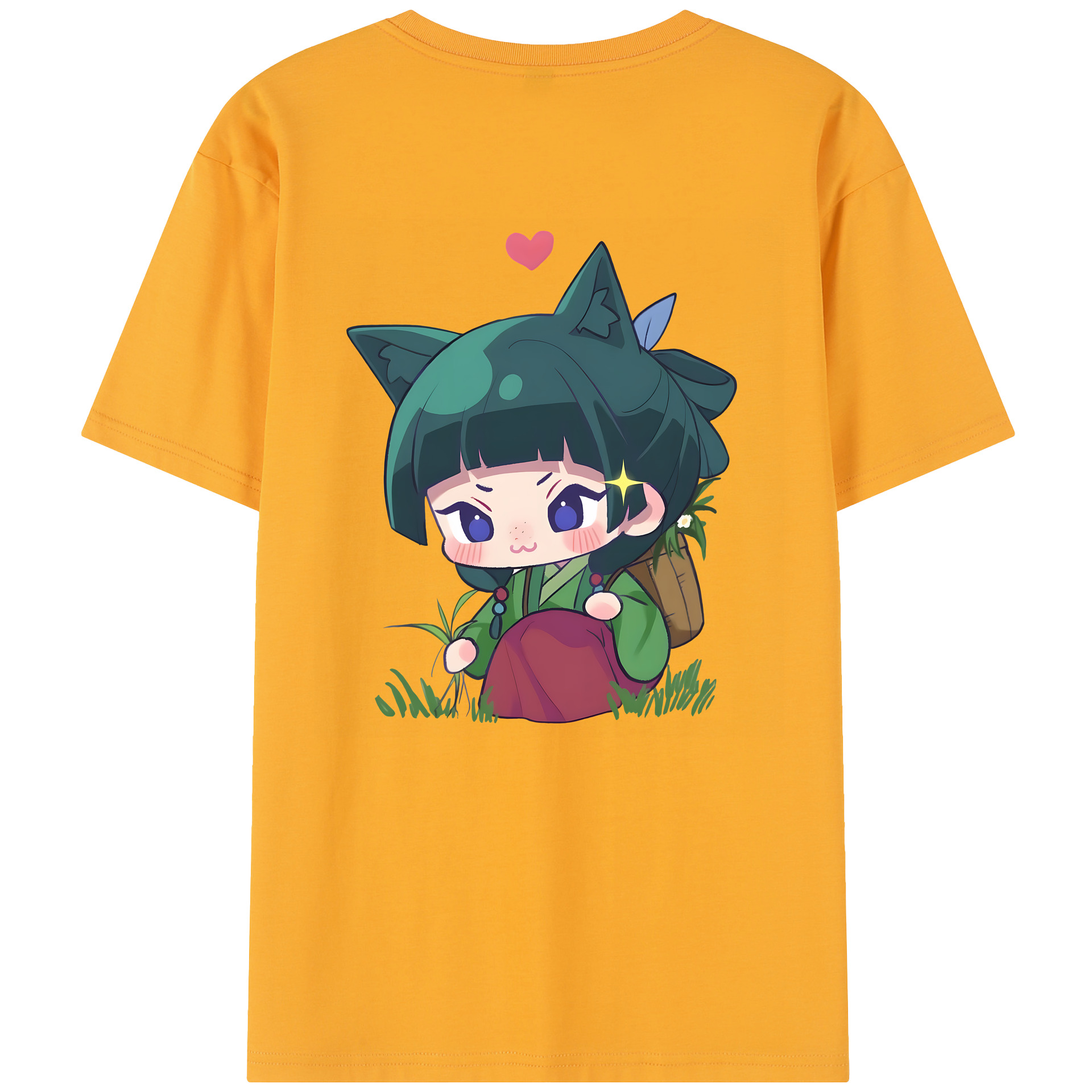 （画像用） 薬屋のひとりごと The Apothecary Diaries レディース半袖Tシャツ(バックプリント)