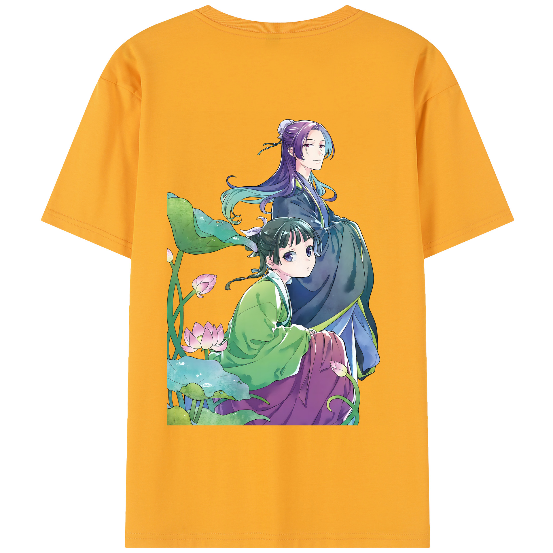 （画像用） 薬屋のひとりごと The Apothecary Diaries レディース半袖Tシャツ(バックプリント)