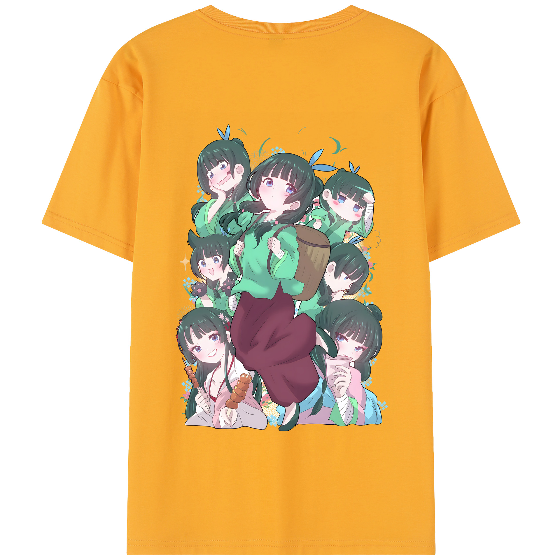 （画像用） 薬屋のひとりごと The Apothecary Diaries レディース半袖Tシャツ(バックプリント)