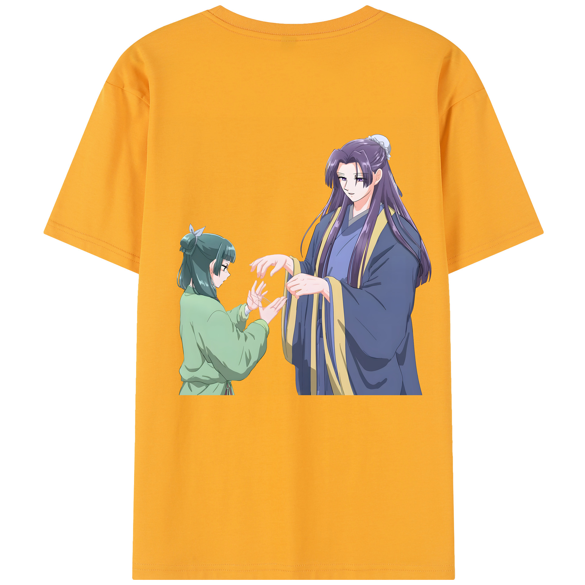 （画像用） 薬屋のひとりごと The Apothecary Diaries レディース半袖Tシャツ(バックプリント)