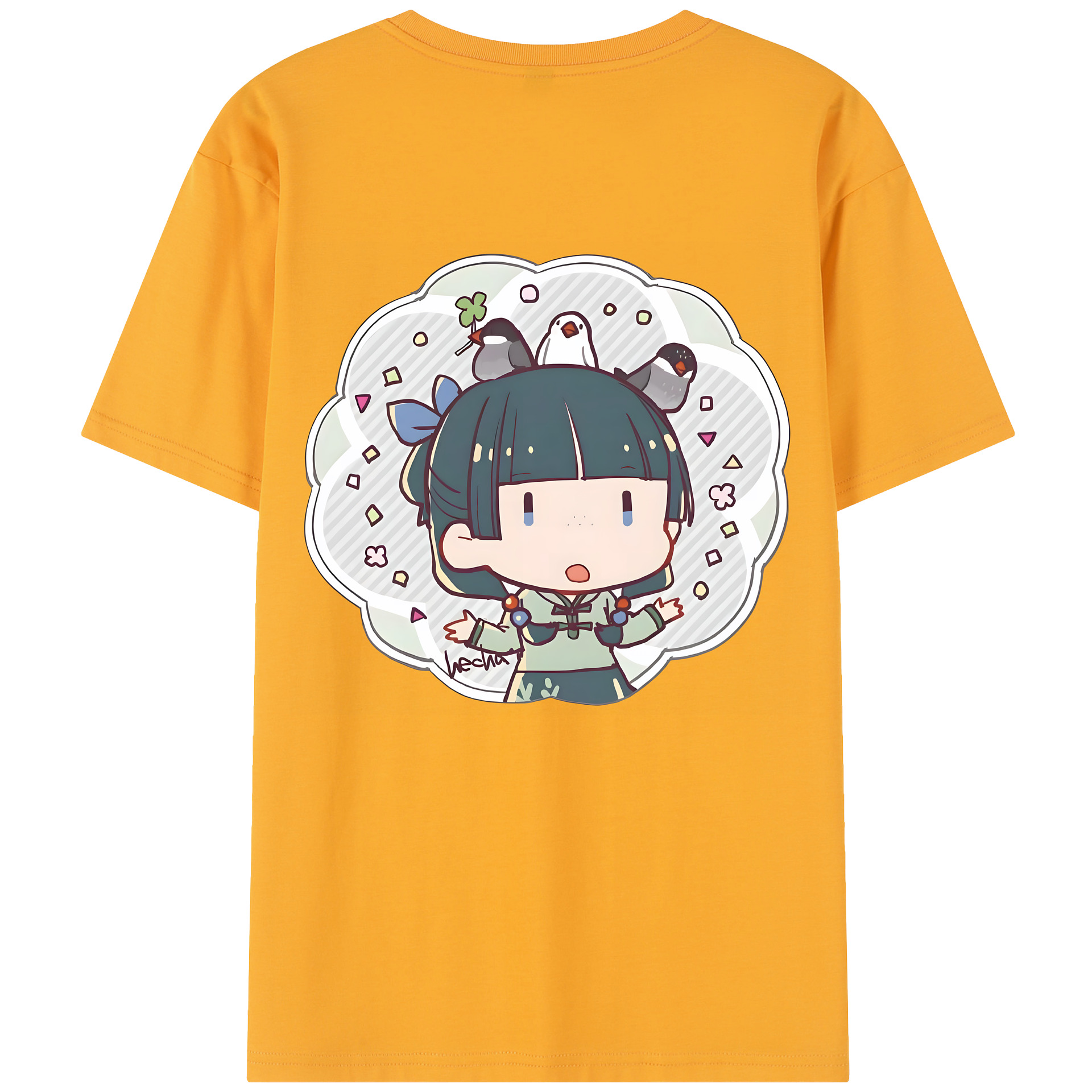 （画像用） 薬屋のひとりごと The Apothecary Diaries レディース半袖Tシャツ(バックプリント)