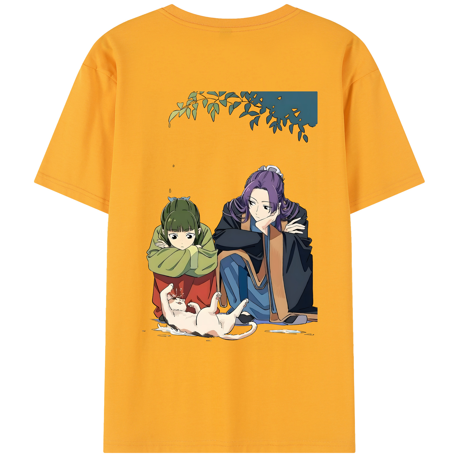 （画像用） 薬屋のひとりごと The Apothecary Diaries レディース半袖Tシャツ(バックプリント)