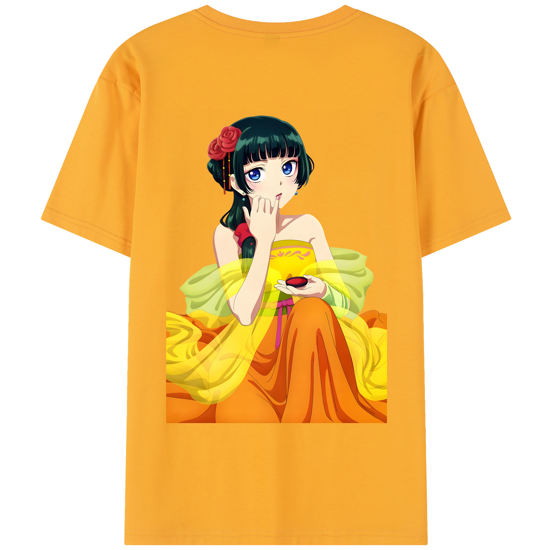 （画像用） 薬屋のひとりごと The Apothecary Diaries レディース半袖Tシャツ(バックプリント)