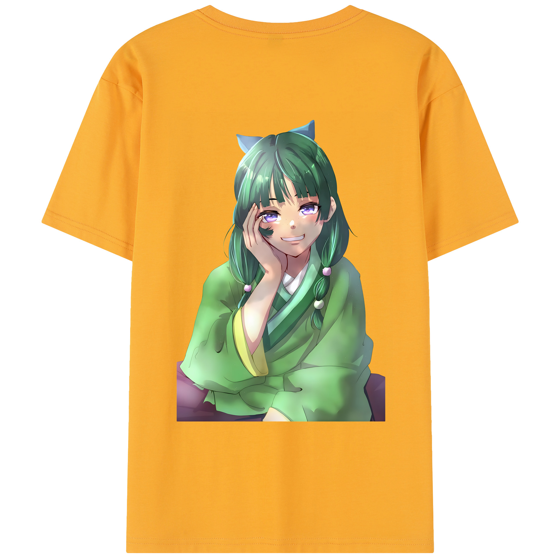 （画像用） 薬屋のひとりごと The Apothecary Diaries レディース半袖Tシャツ(バックプリント)