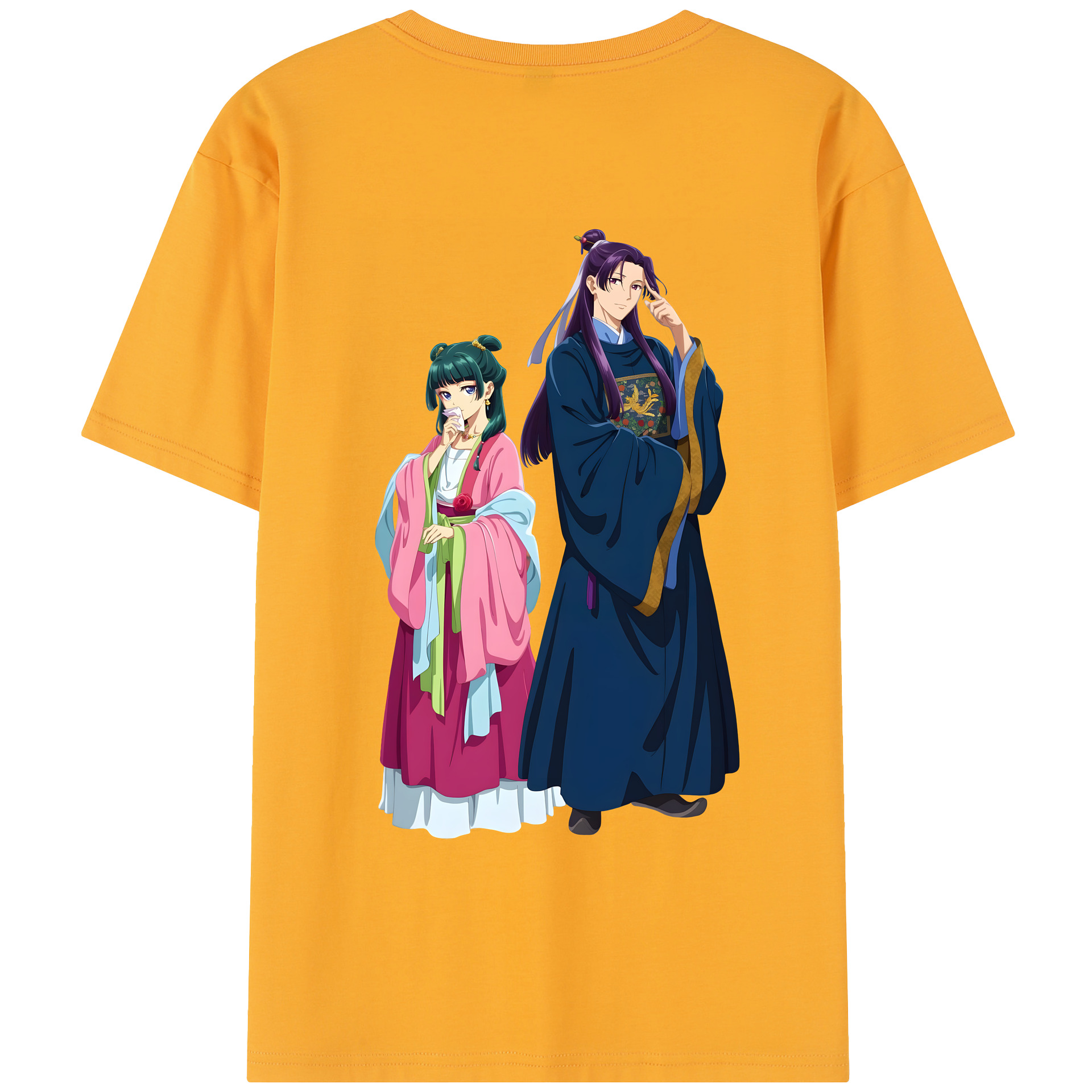 （画像用） 薬屋のひとりごと The Apothecary Diaries レディース半袖Tシャツ(バックプリント)