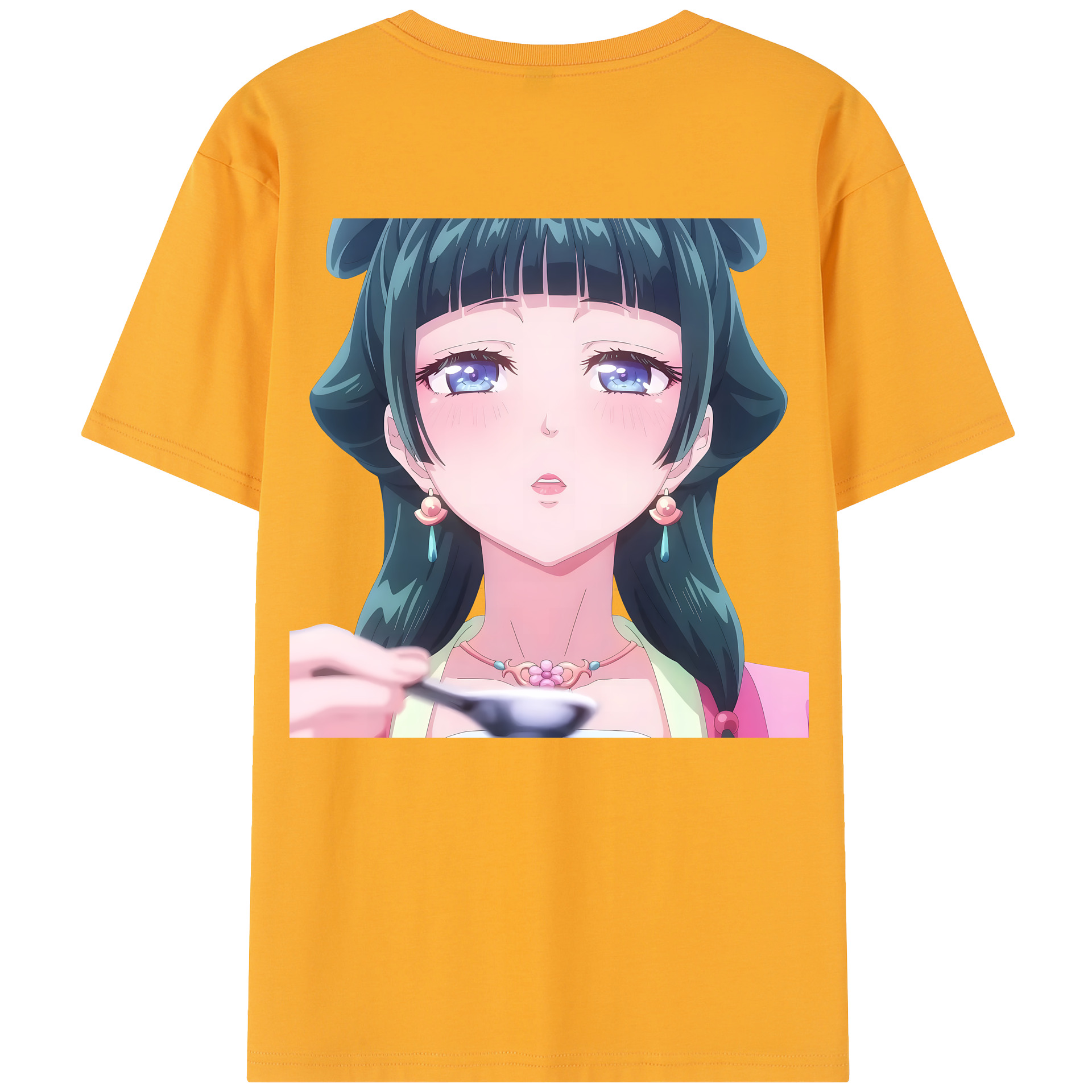 （画像用） 薬屋のひとりごと The Apothecary Diaries レディース半袖Tシャツ(バックプリント)