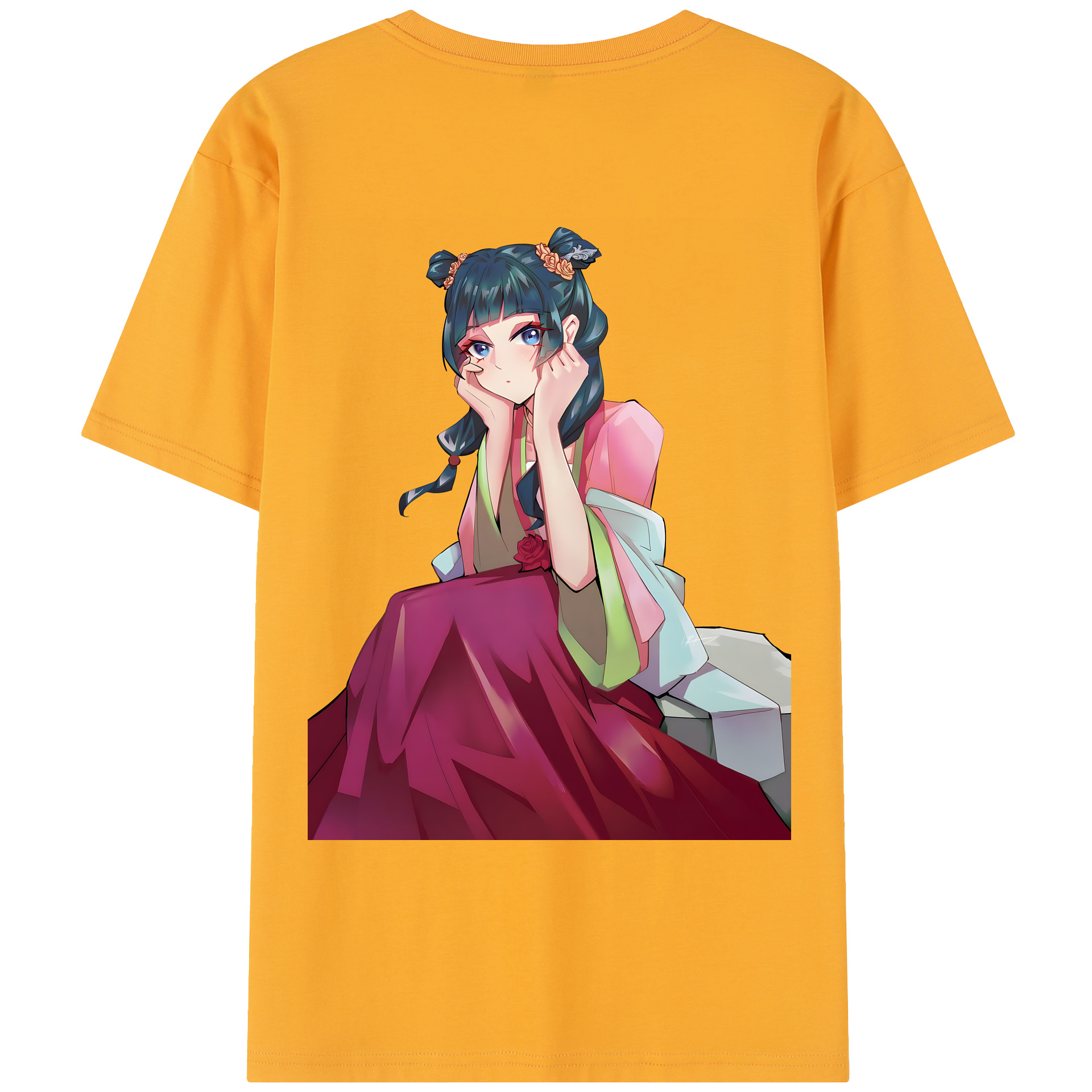 （画像用） 薬屋のひとりごと The Apothecary Diaries レディース半袖Tシャツ(バックプリント)