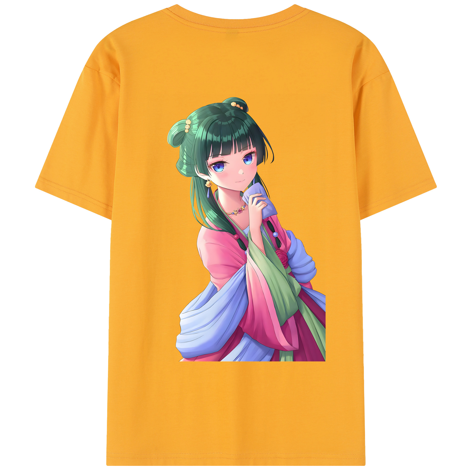 （画像用） 薬屋のひとりごと The Apothecary Diaries レディース半袖Tシャツ(バックプリント)