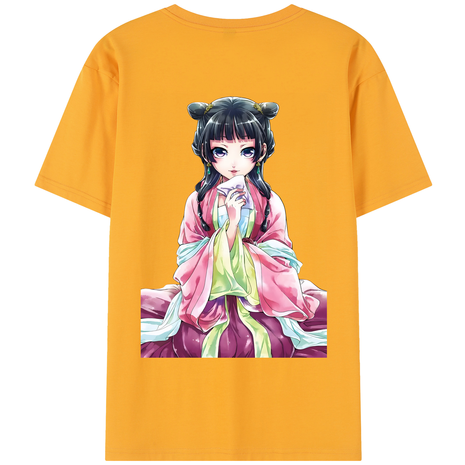 （画像用） 薬屋のひとりごと The Apothecary Diaries レディース半袖Tシャツ(バックプリント)