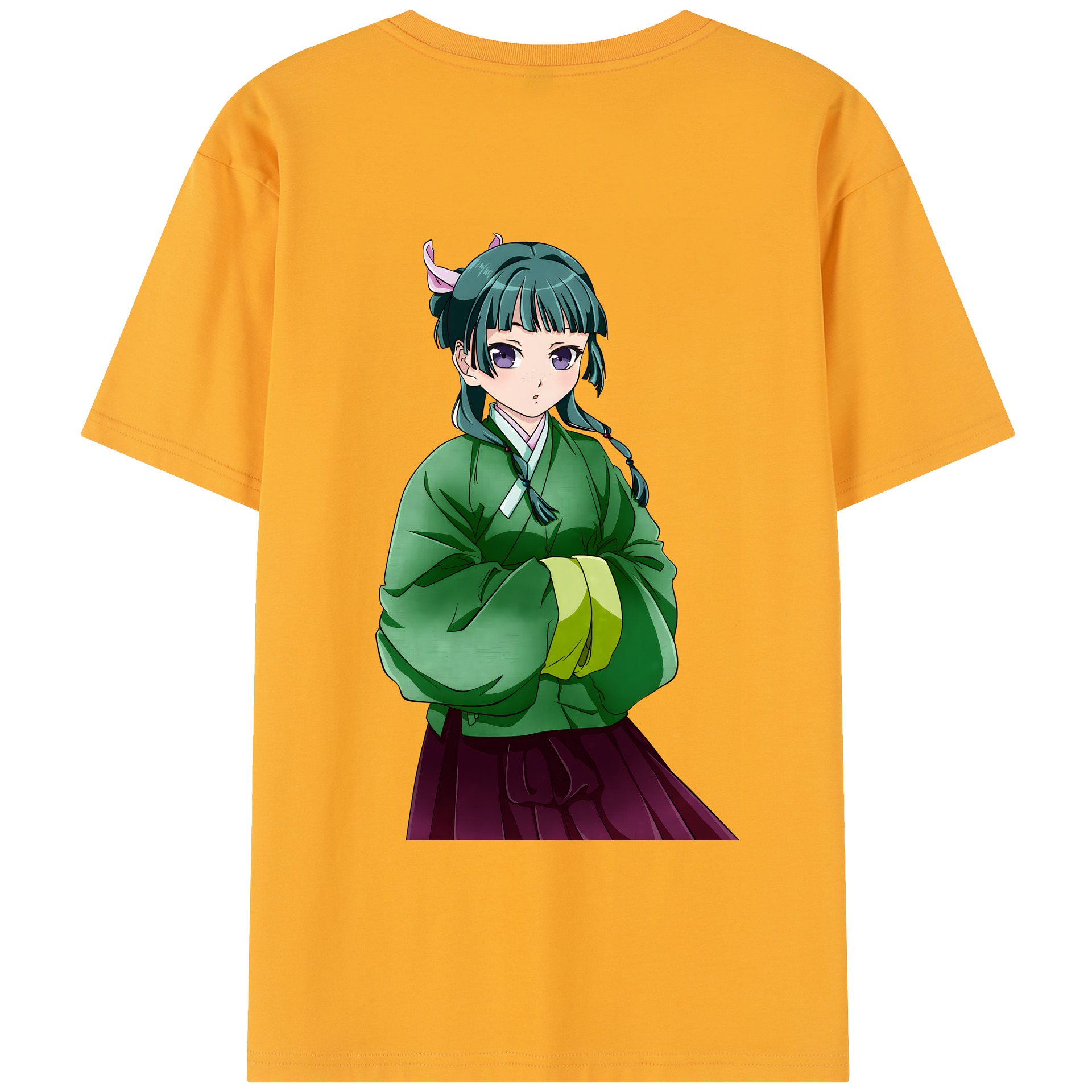 （画像用） 薬屋のひとりごと The Apothecary Diaries レディース半袖Tシャツ(バックプリント)