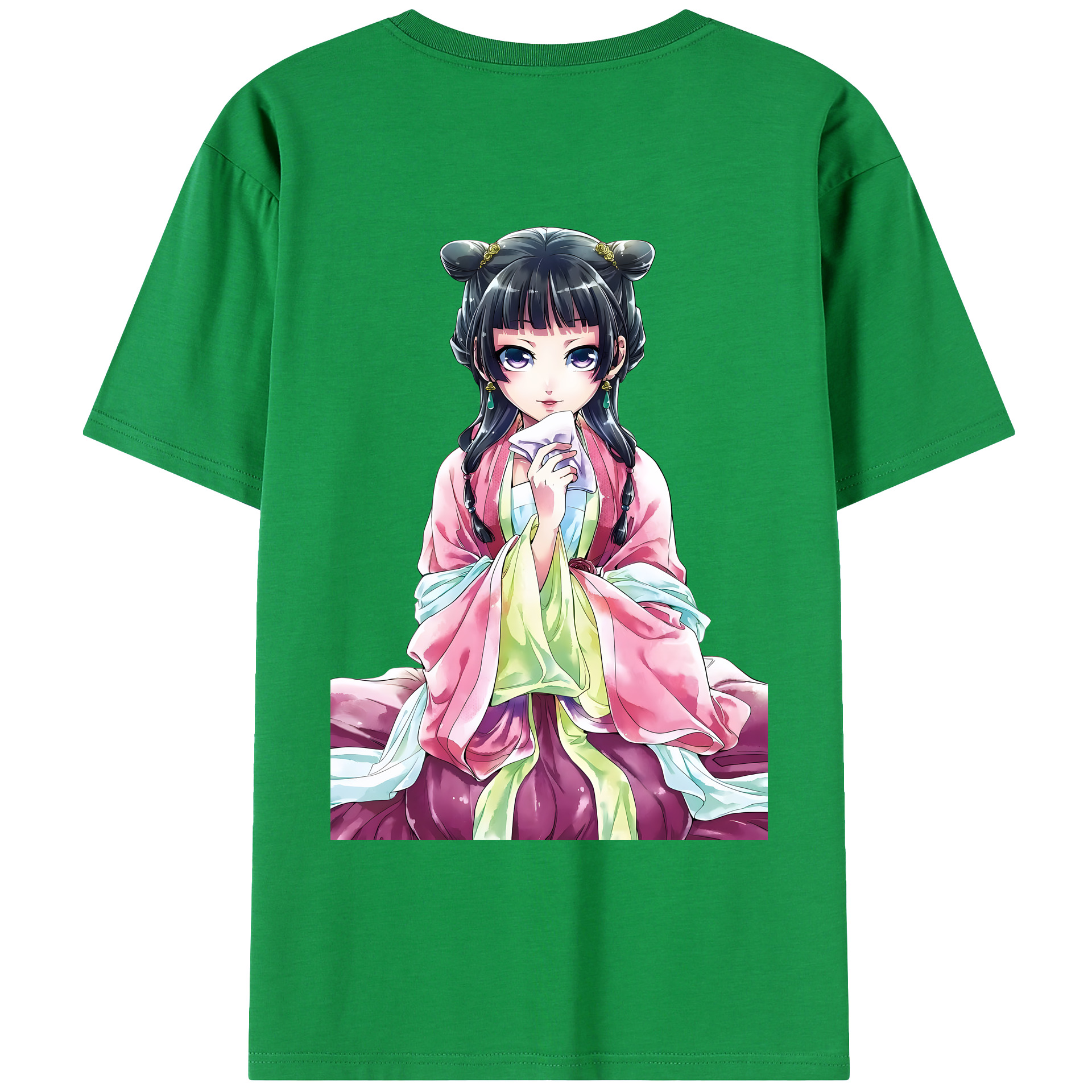 （画像用） 薬屋のひとりごと The Apothecary Diaries レディース半袖Tシャツ(バックプリント)