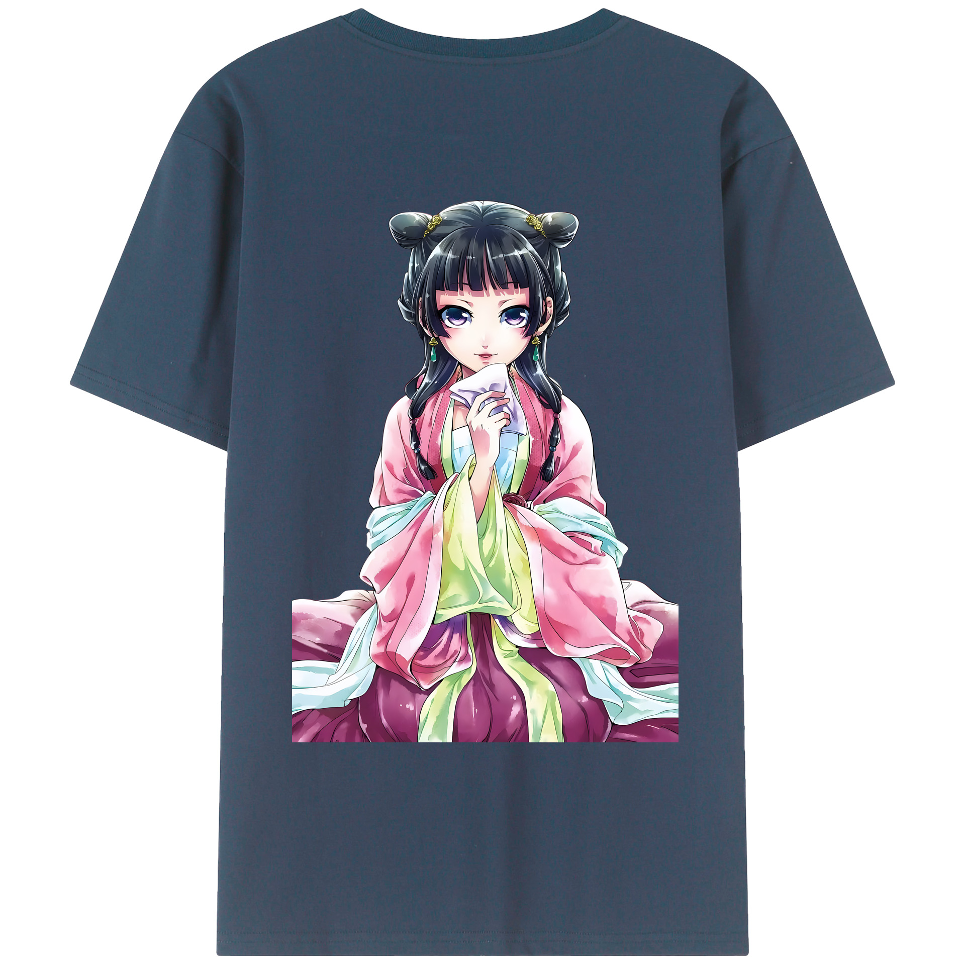 （画像用） 薬屋のひとりごと The Apothecary Diaries レディース半袖Tシャツ(バックプリント)