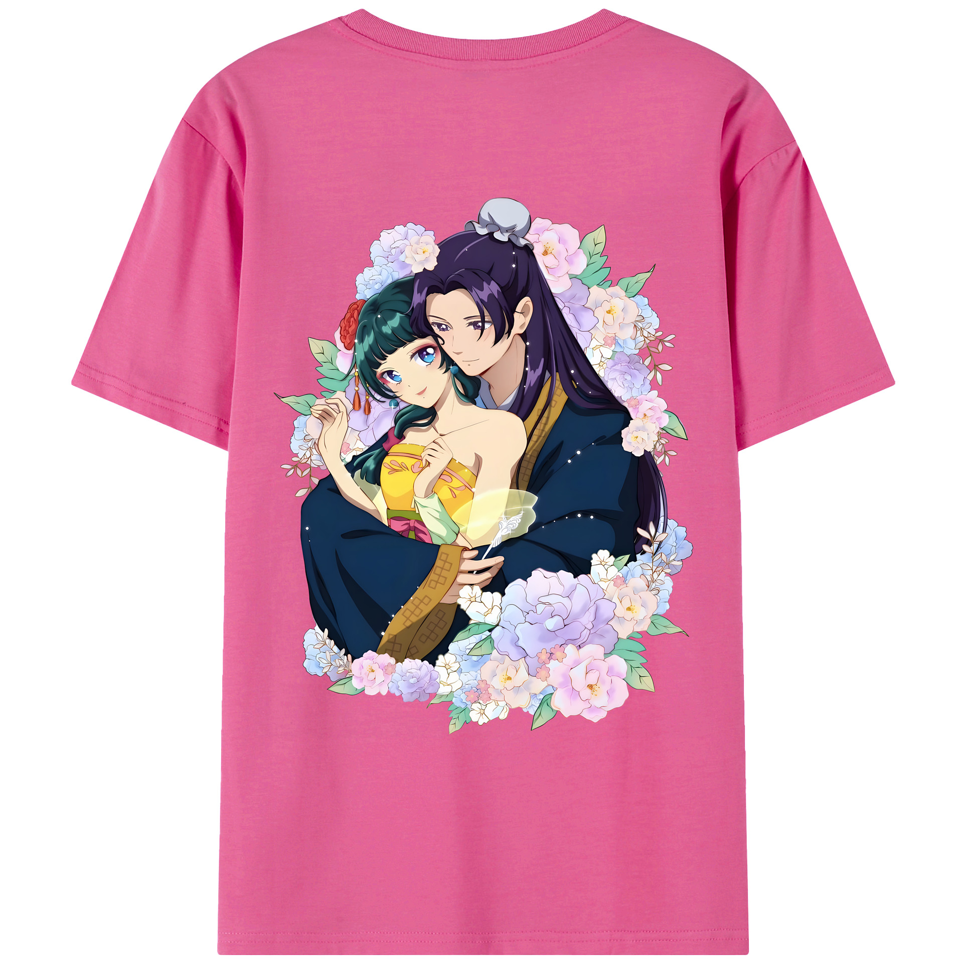 （画像用） 薬屋のひとりごと The Apothecary Diaries レディース半袖Tシャツ(バックプリント)