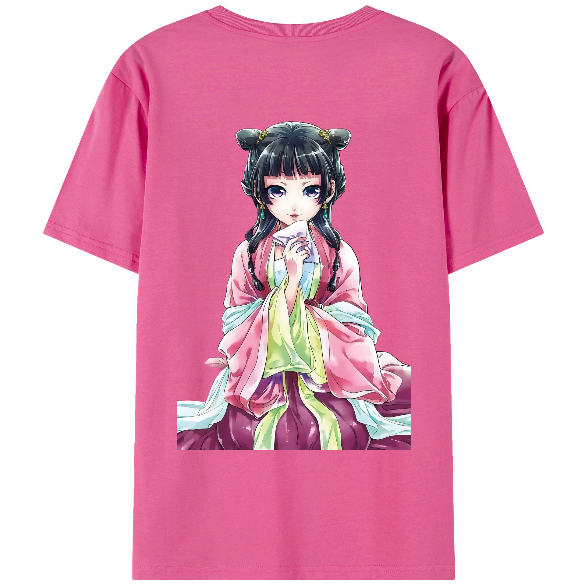 （画像用） 薬屋のひとりごと The Apothecary Diaries レディース半袖Tシャツ(バックプリント)