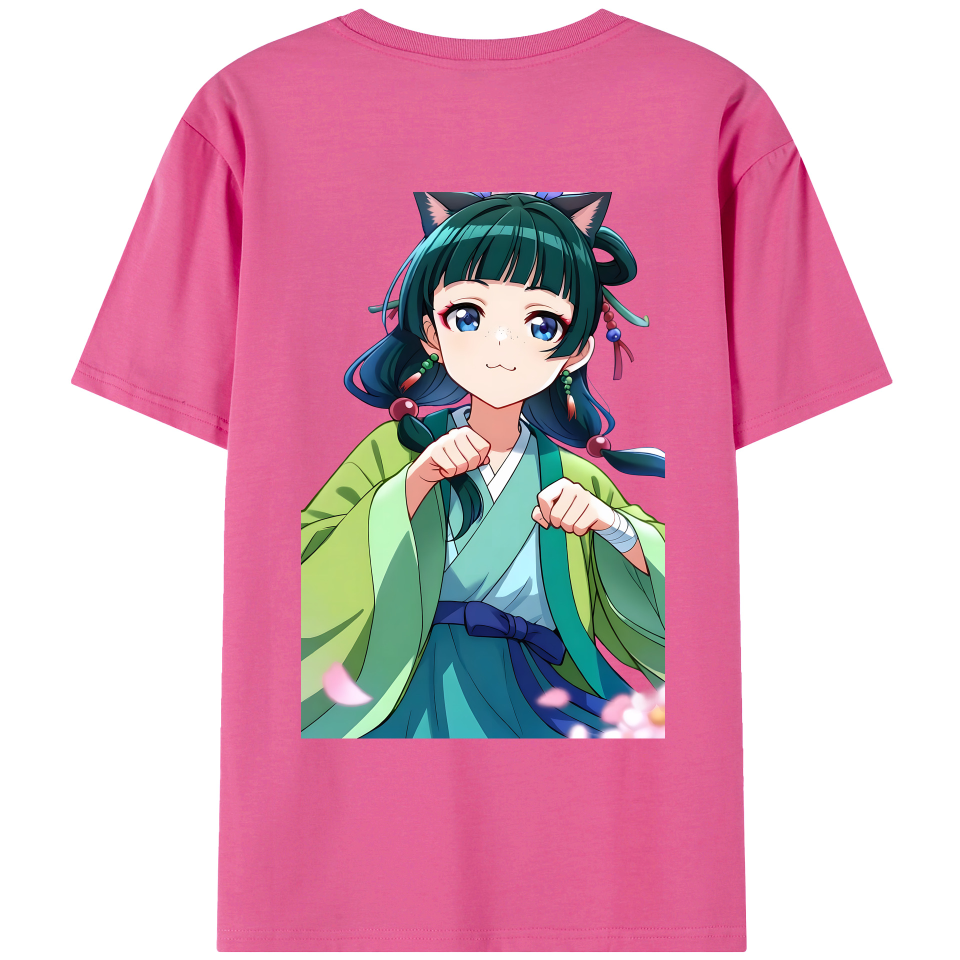 （画像用） 薬屋のひとりごと The Apothecary Diaries レディース半袖Tシャツ(バックプリント)