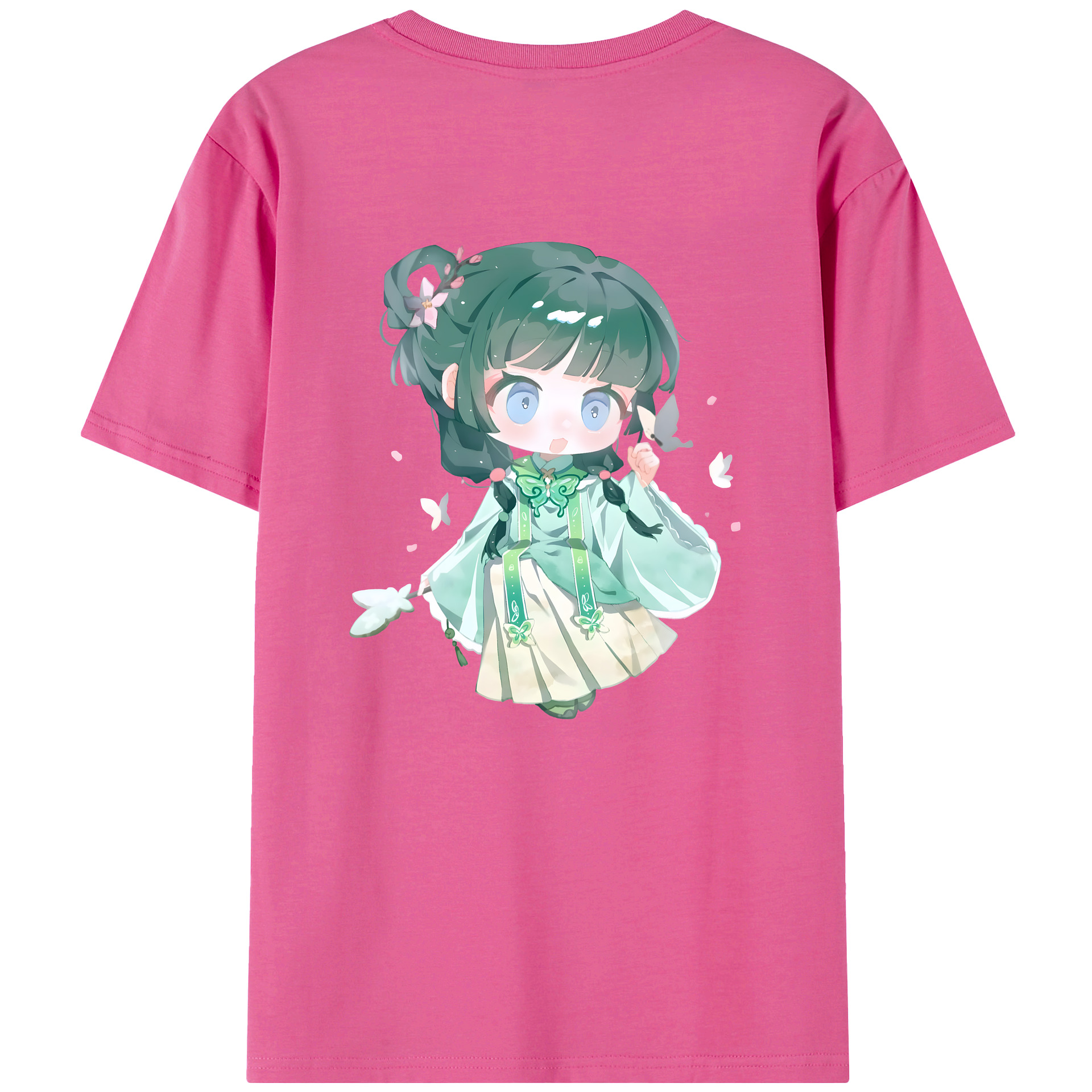 （画像用） 薬屋のひとりごと The Apothecary Diaries レディース半袖Tシャツ(バックプリント)