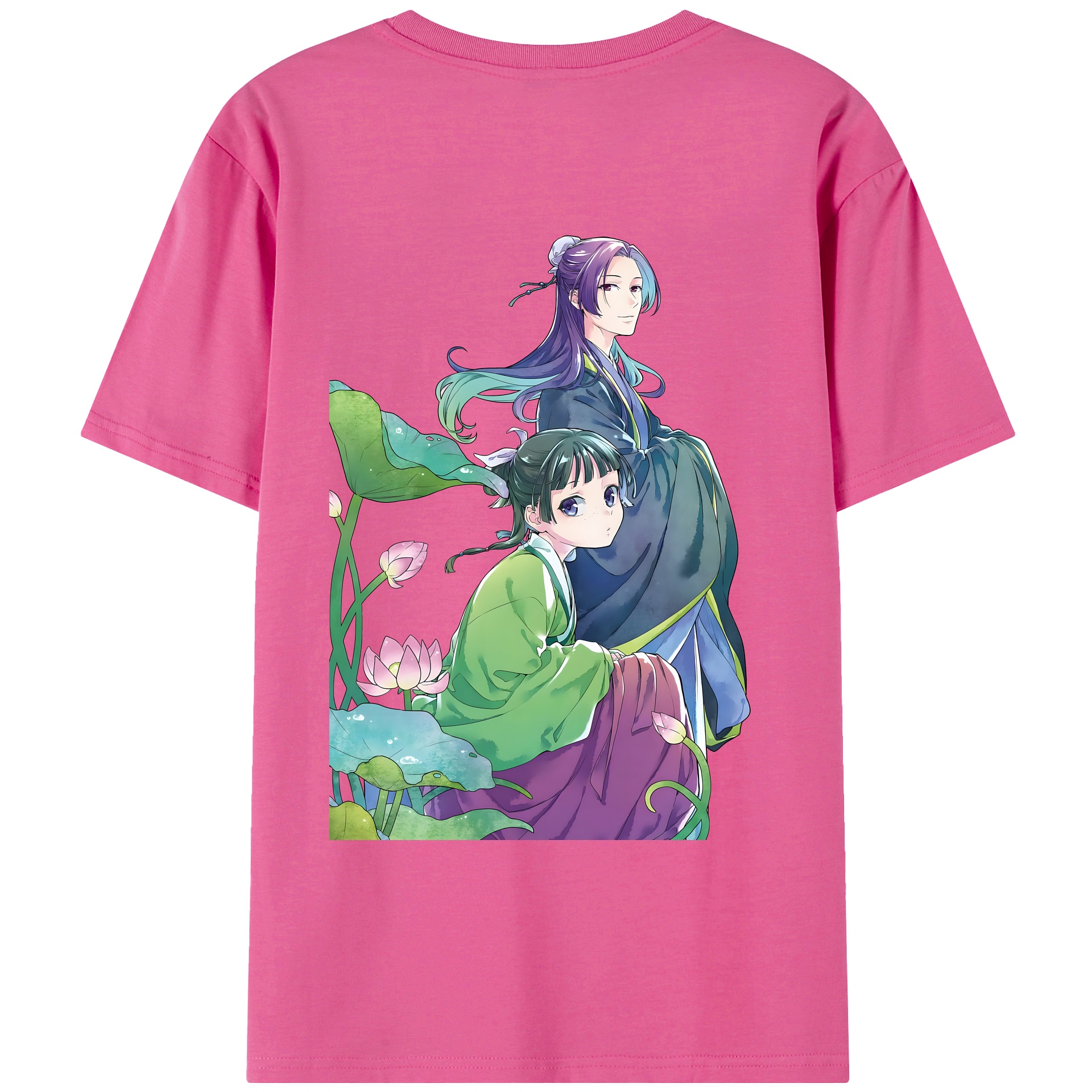 （画像用） 薬屋のひとりごと The Apothecary Diaries レディース半袖Tシャツ(バックプリント)