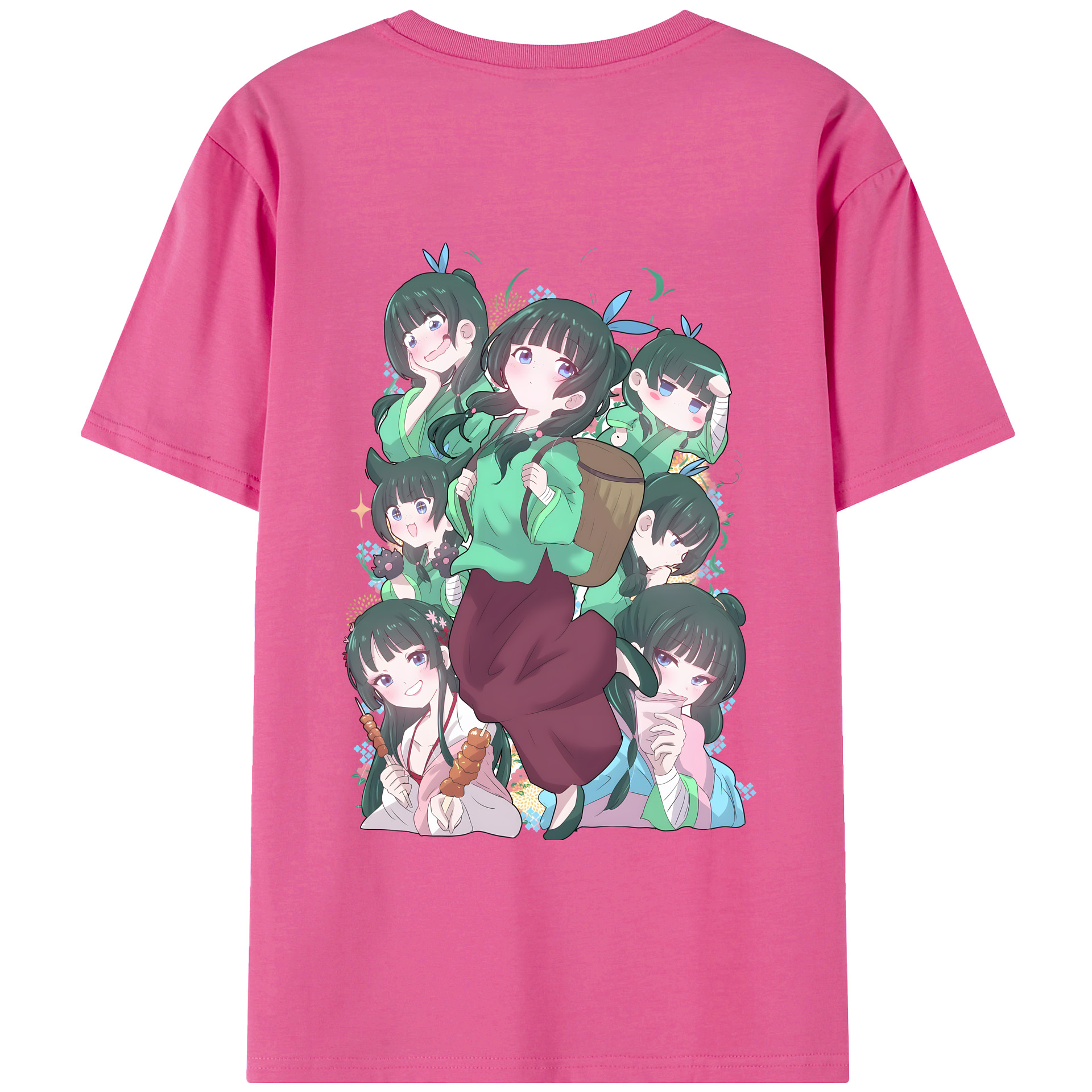 （画像用） 薬屋のひとりごと The Apothecary Diaries レディース半袖Tシャツ(バックプリント)
