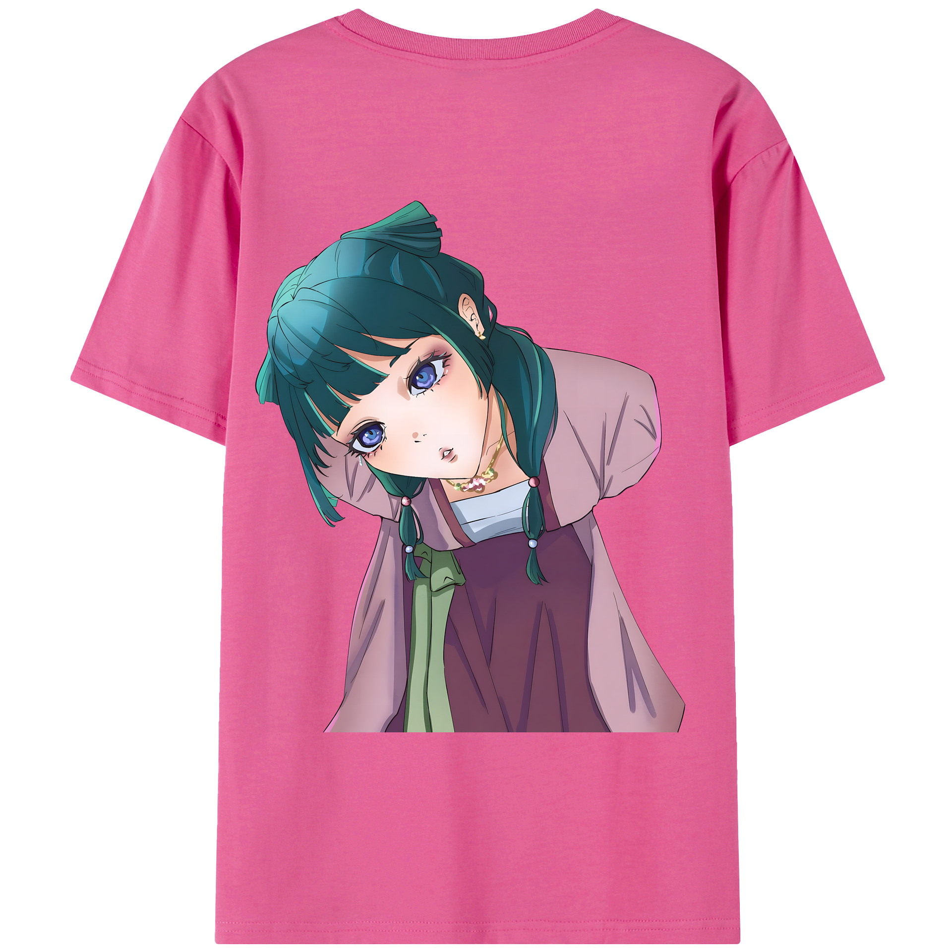 （画像用） 薬屋のひとりごと The Apothecary Diaries レディース半袖Tシャツ(バックプリント)