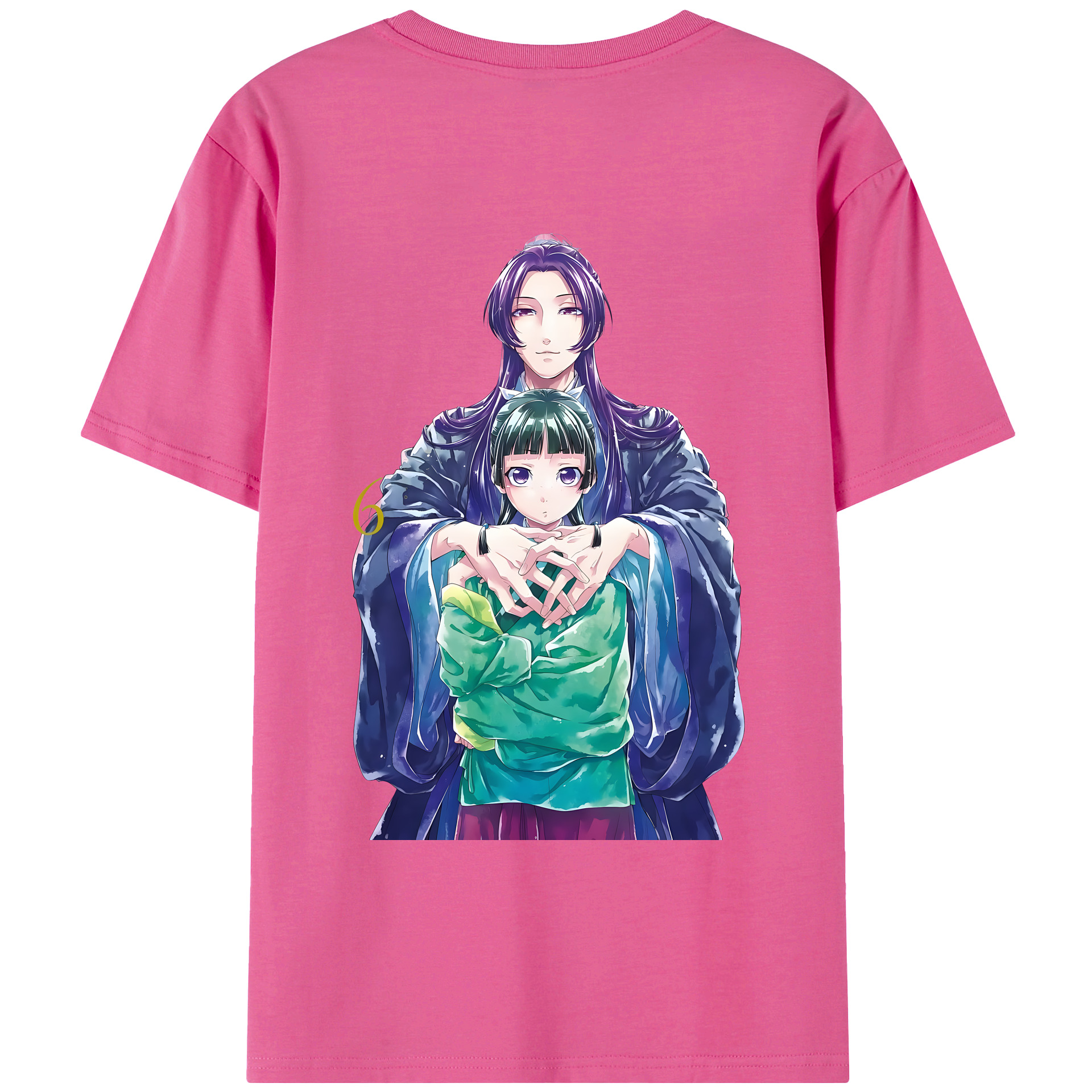 （画像用） 薬屋のひとりごと The Apothecary Diaries レディース半袖Tシャツ(バックプリント)