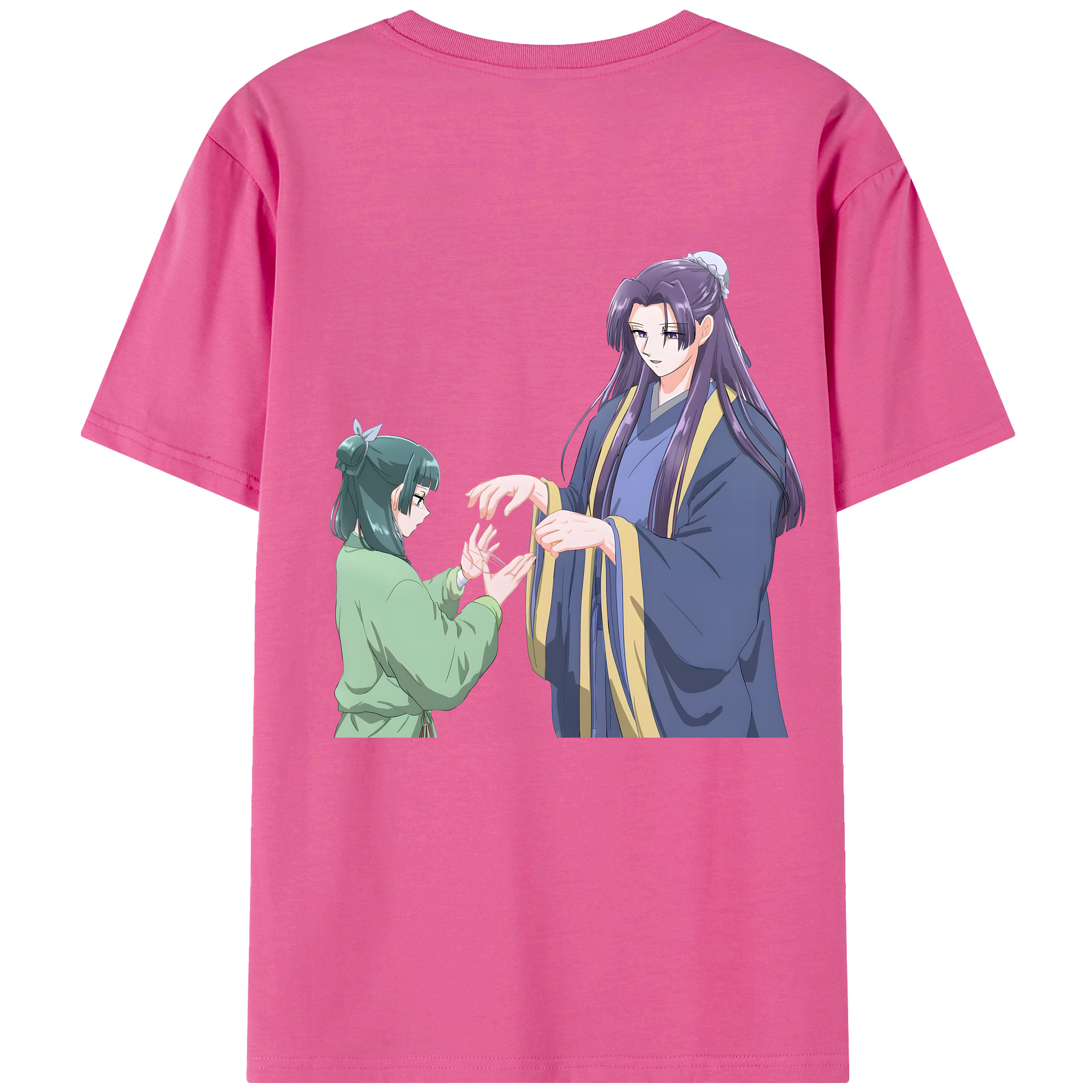 （画像用） 薬屋のひとりごと The Apothecary Diaries レディース半袖Tシャツ(バックプリント)