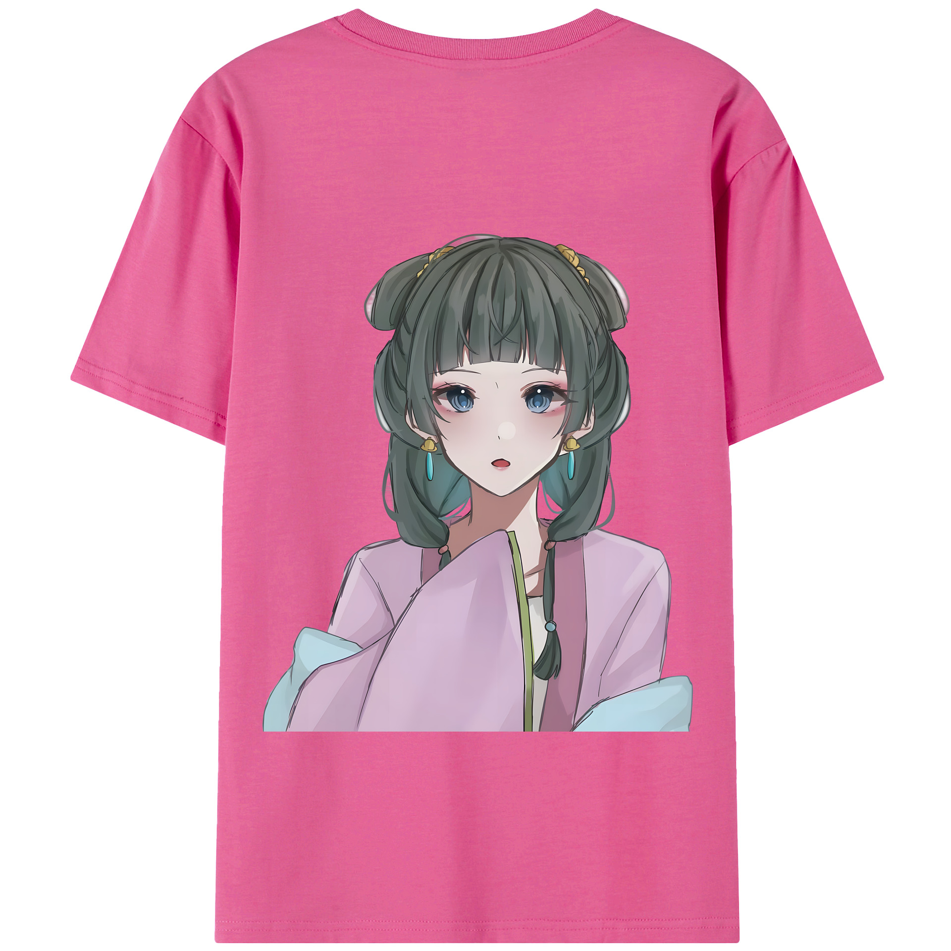 （画像用） 薬屋のひとりごと The Apothecary Diaries レディース半袖Tシャツ(バックプリント)