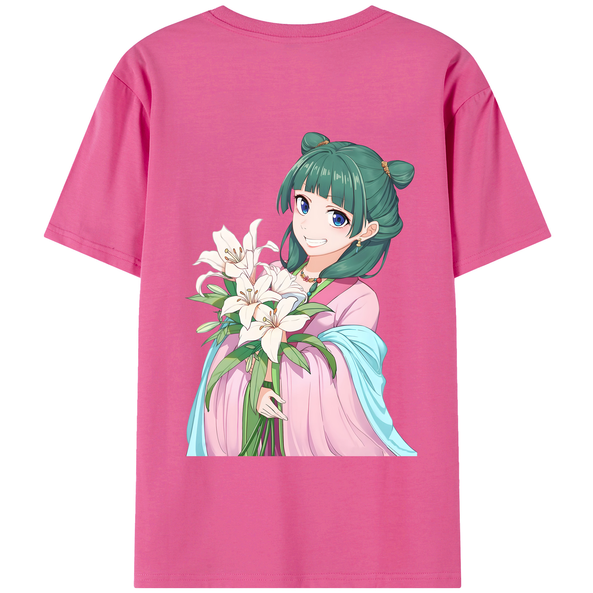 （画像用） 薬屋のひとりごと The Apothecary Diaries レディース半袖Tシャツ(バックプリント)
