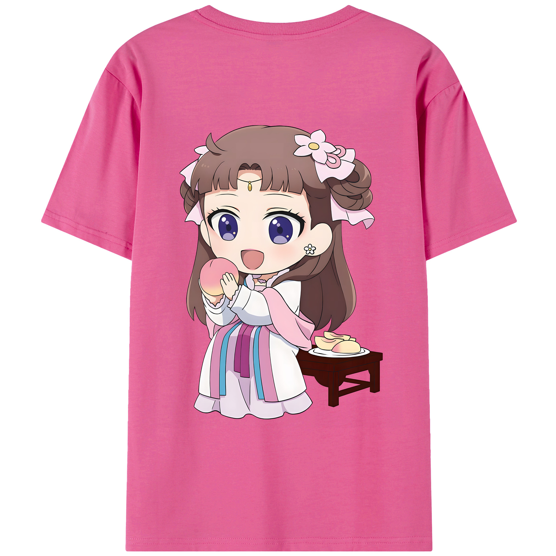 （画像用） 薬屋のひとりごと The Apothecary Diaries レディース半袖Tシャツ(バックプリント)
