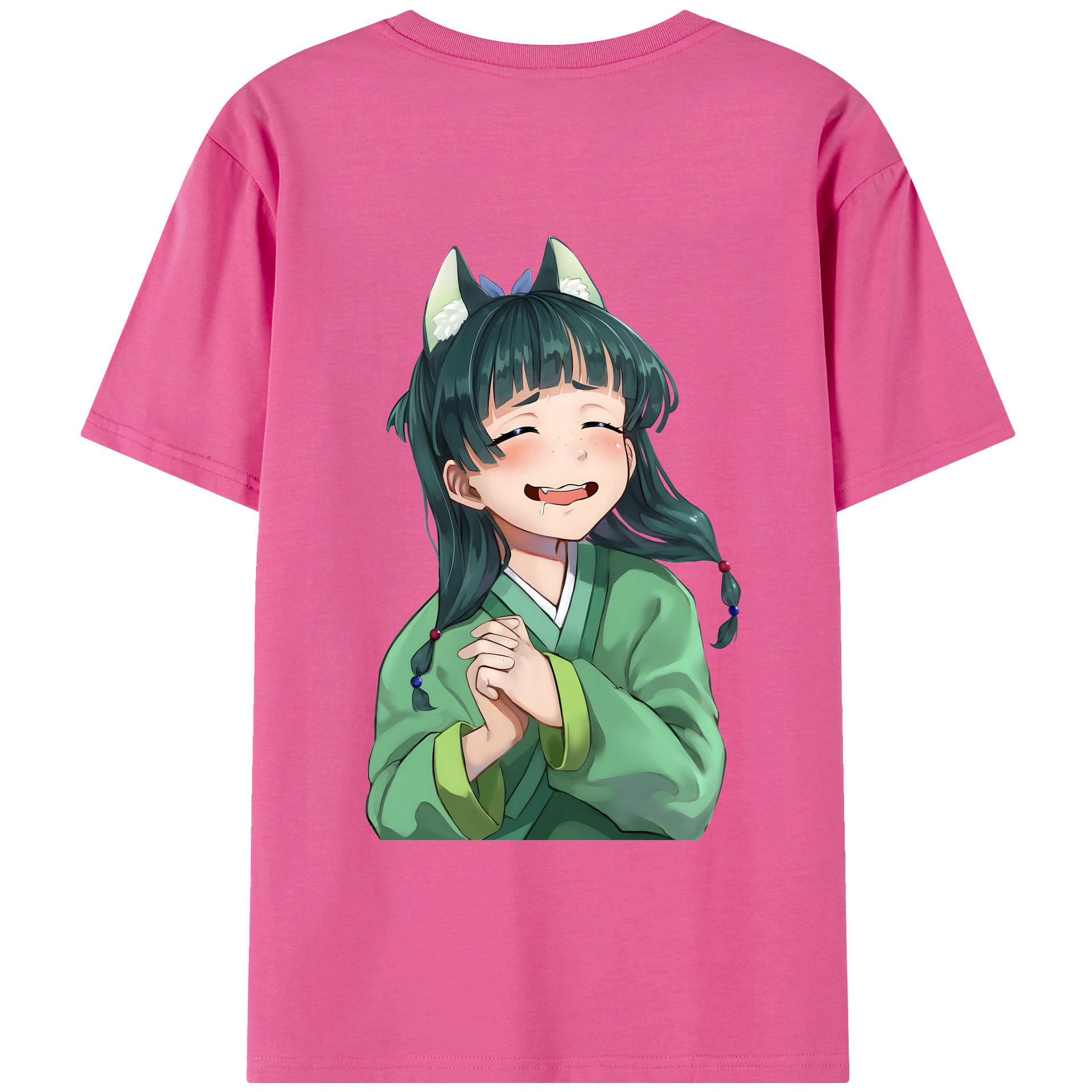 （画像用） 薬屋のひとりごと The Apothecary Diaries レディース半袖Tシャツ(バックプリント)