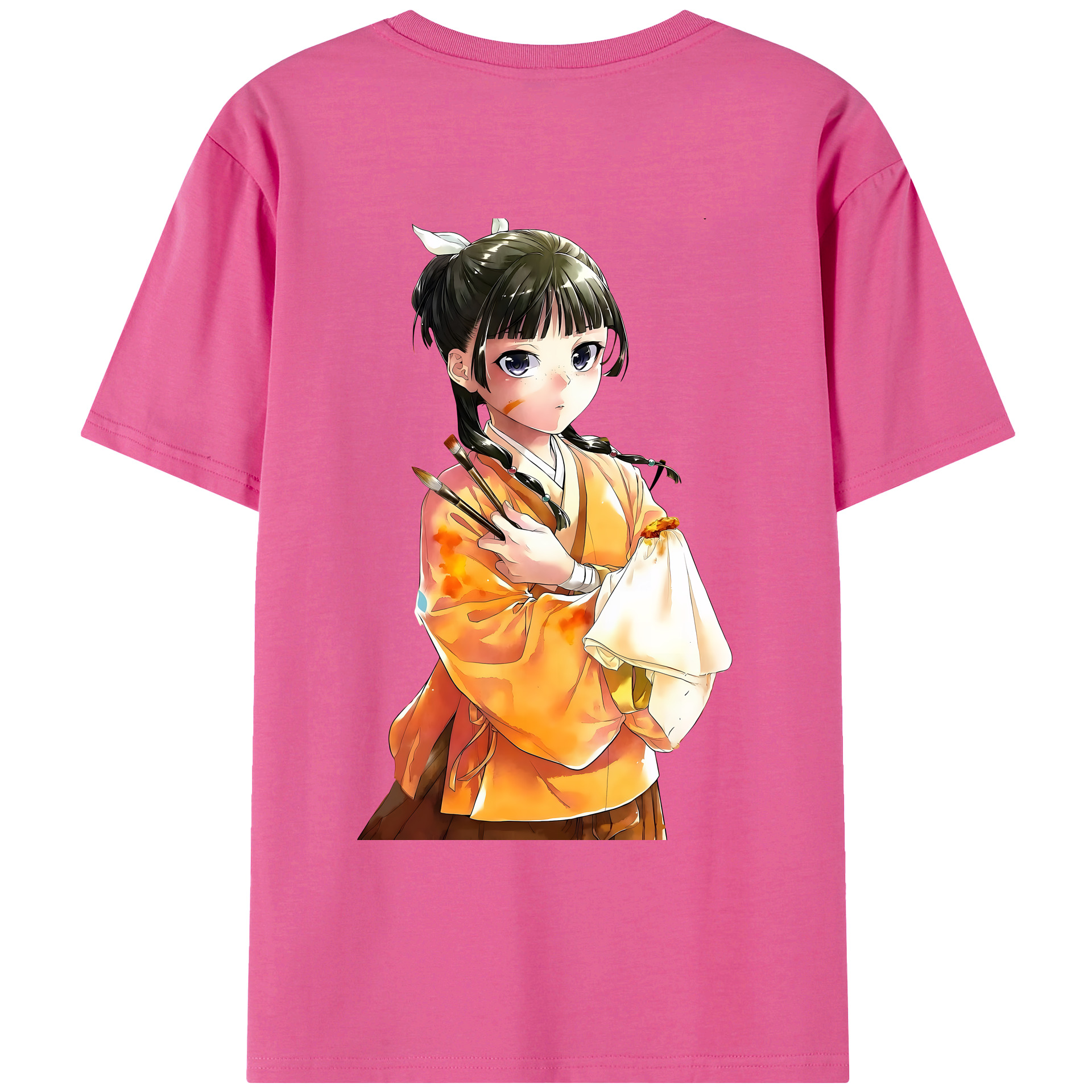 （画像用） 薬屋のひとりごと The Apothecary Diaries レディース半袖Tシャツ(バックプリント)