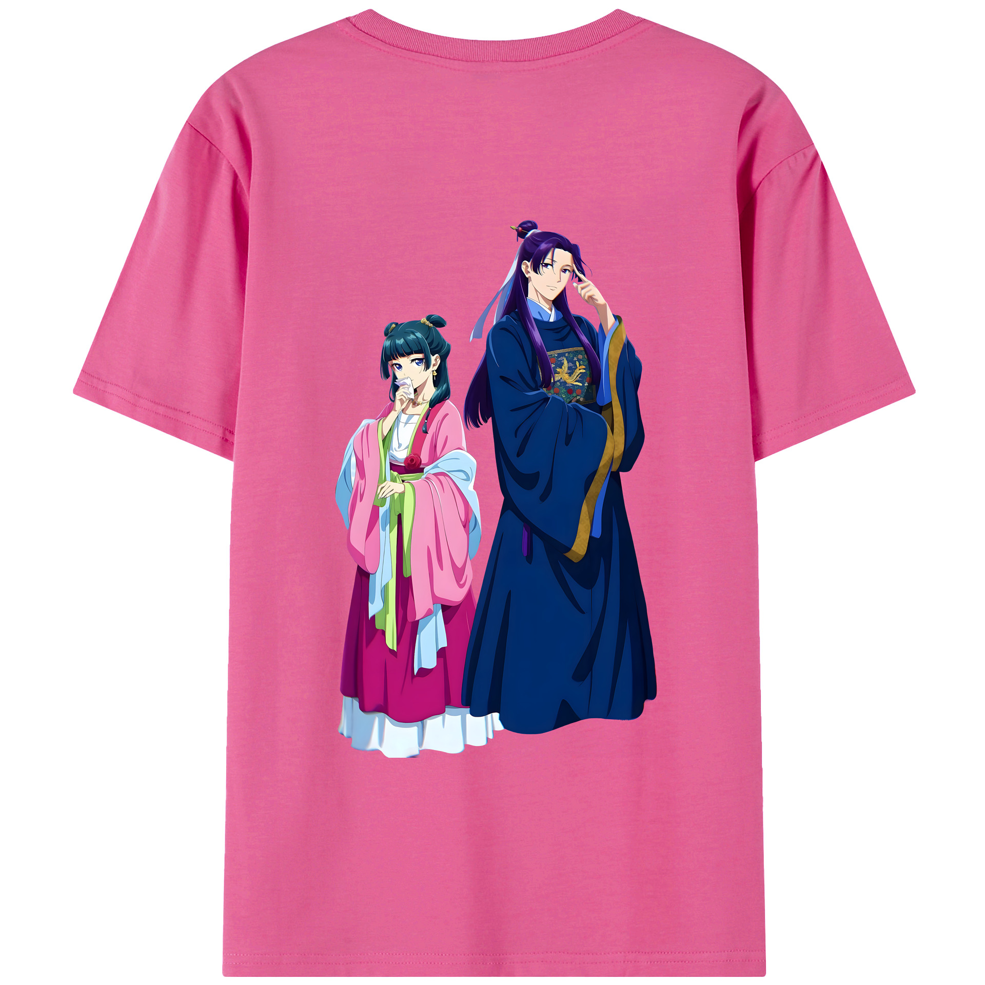 （画像用） 薬屋のひとりごと The Apothecary Diaries レディース半袖Tシャツ(バックプリント)