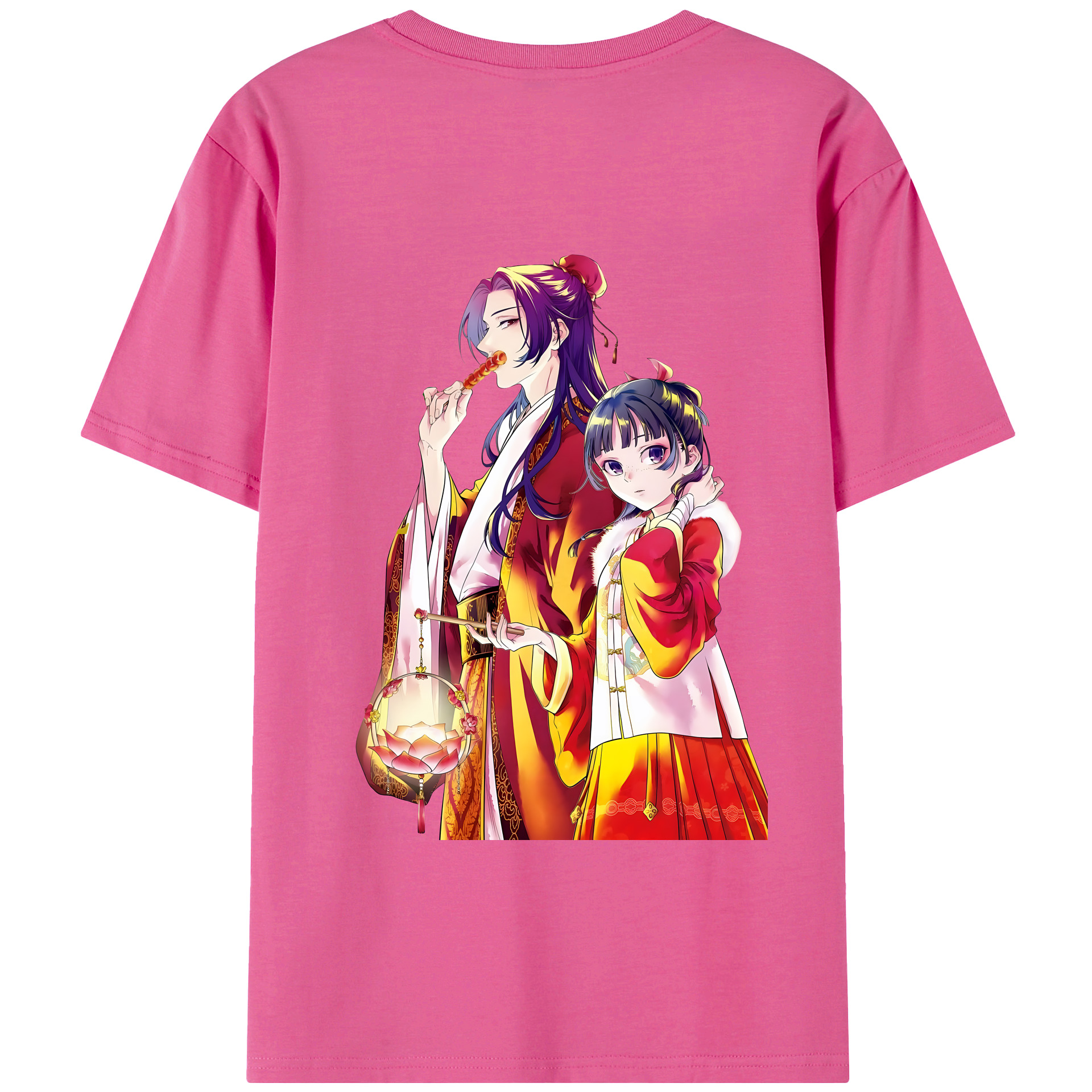 （画像用） 薬屋のひとりごと The Apothecary Diaries レディース半袖Tシャツ(バックプリント)