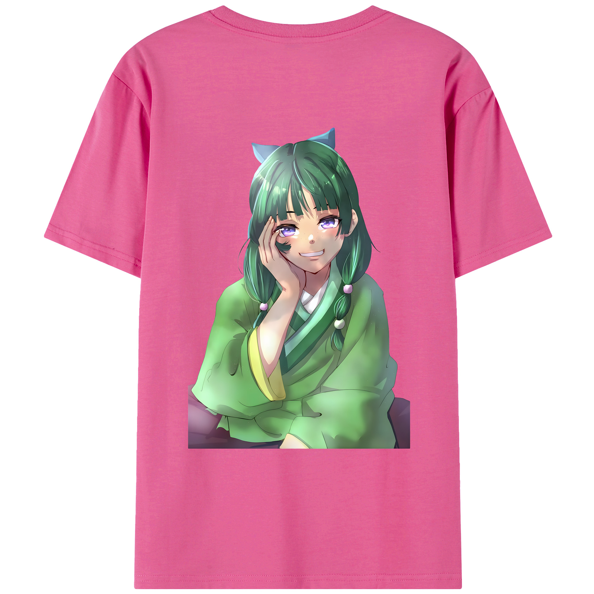 （画像用） 薬屋のひとりごと The Apothecary Diaries レディース半袖Tシャツ(バックプリント)