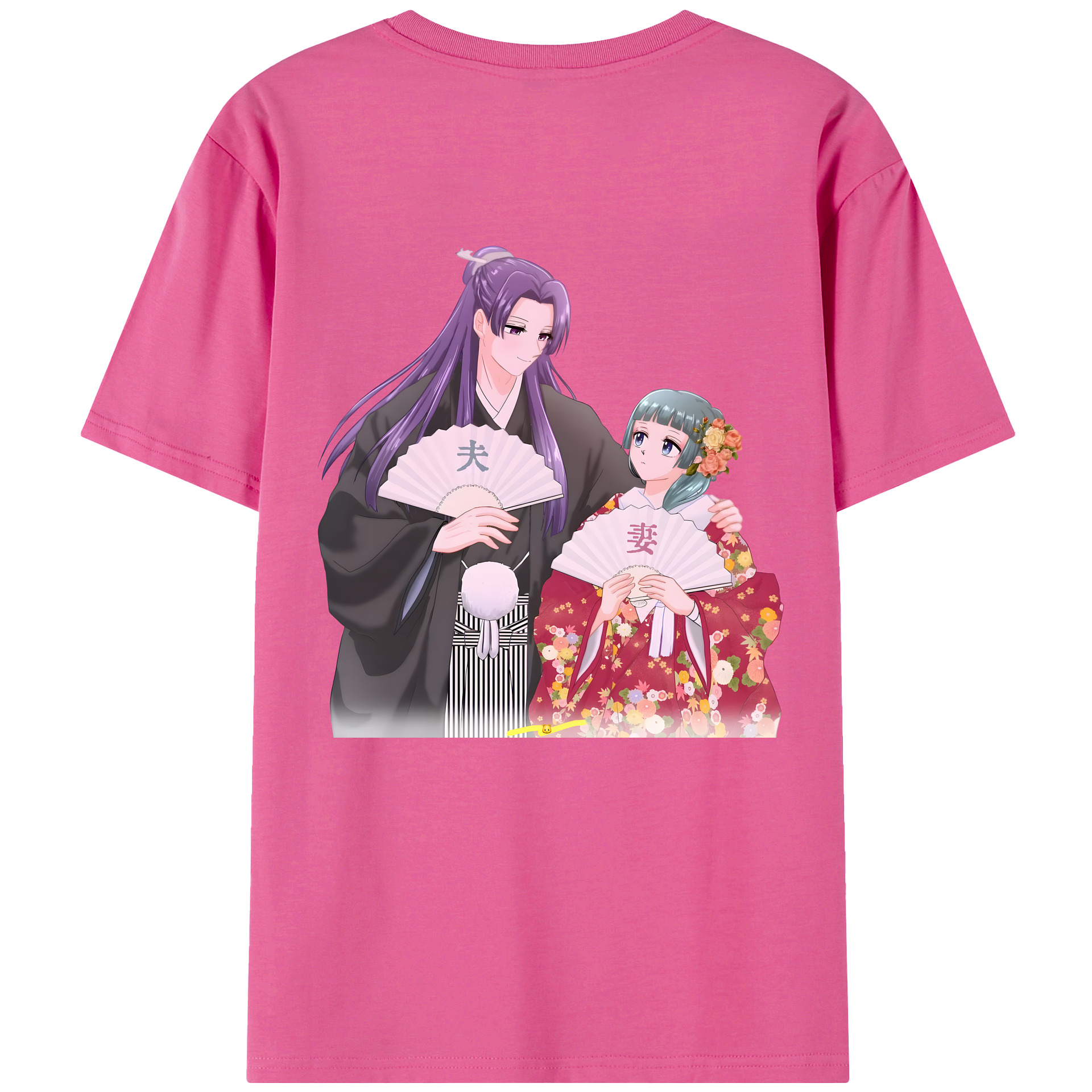 （画像用） 薬屋のひとりごと The Apothecary Diaries レディース半袖Tシャツ(バックプリント)