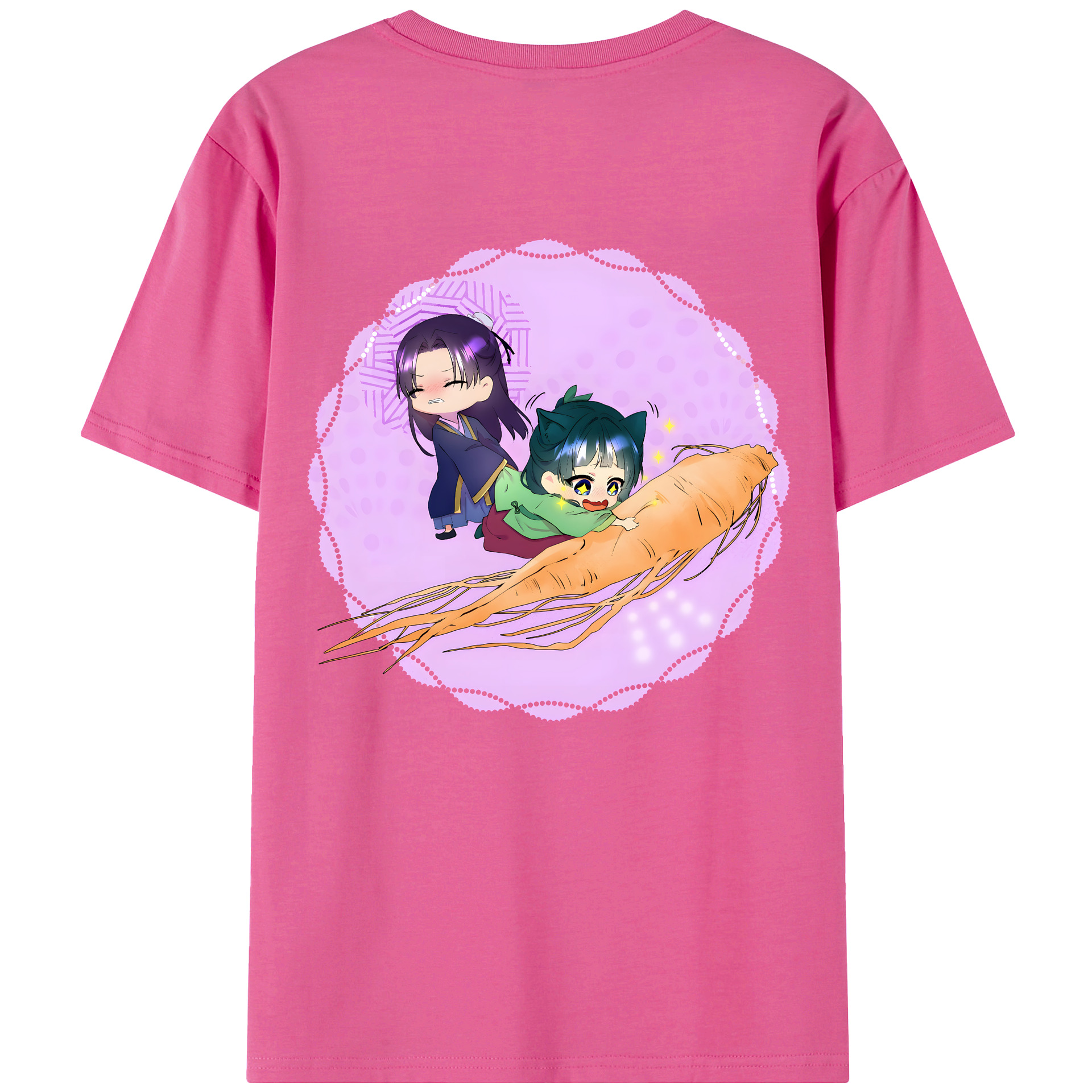 （画像用） 薬屋のひとりごと The Apothecary Diaries レディース半袖Tシャツ(バックプリント)