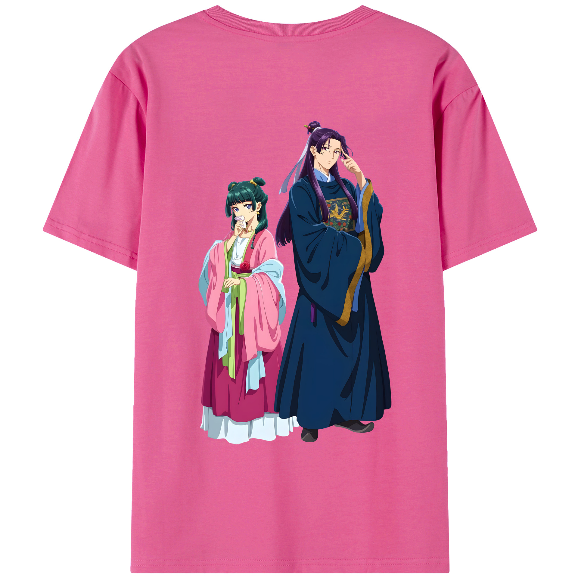 （画像用） 薬屋のひとりごと The Apothecary Diaries レディース半袖Tシャツ(バックプリント)