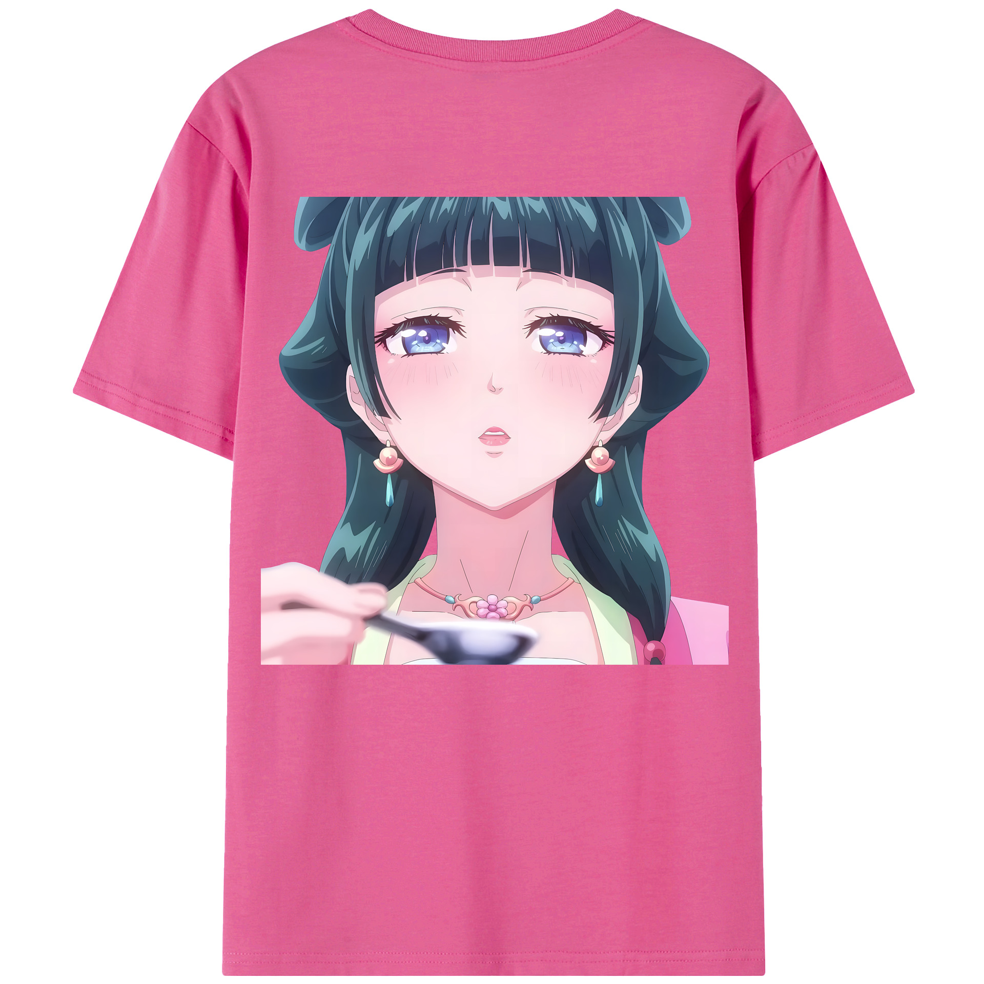 （画像用） 薬屋のひとりごと The Apothecary Diaries レディース半袖Tシャツ(バックプリント)
