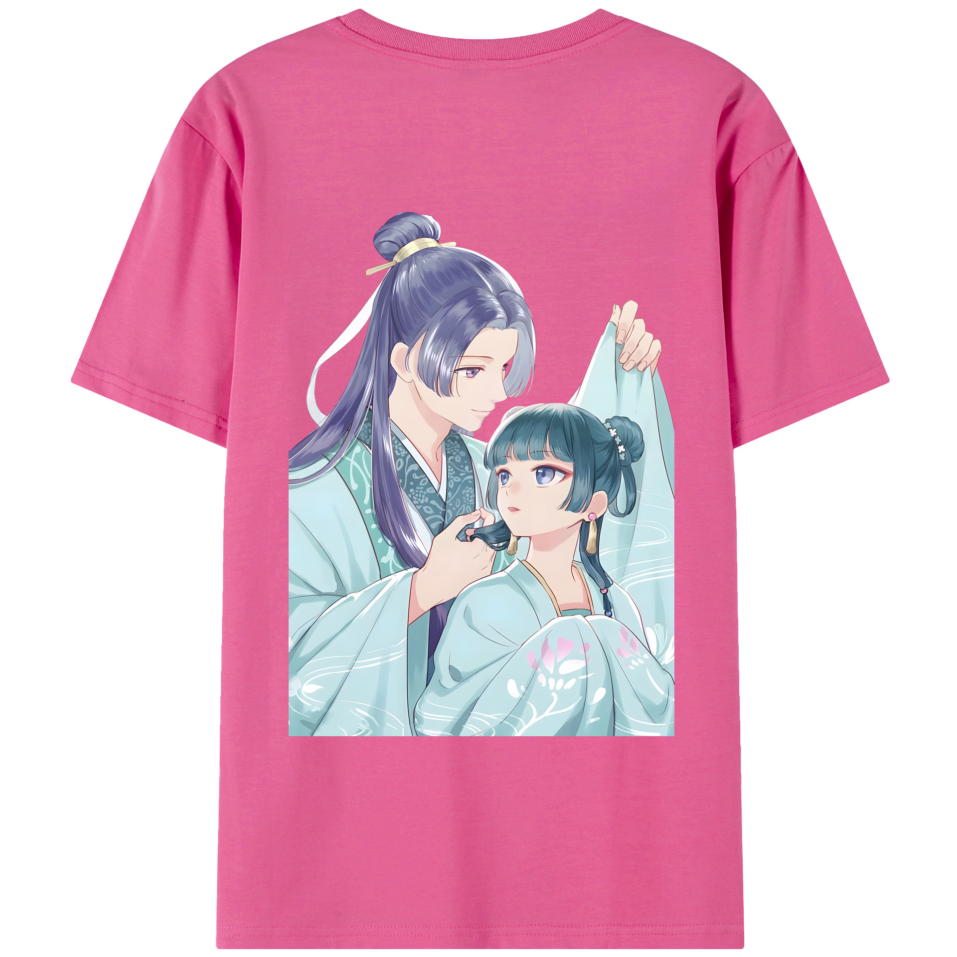 （画像用） 薬屋のひとりごと The Apothecary Diaries レディース半袖Tシャツ(バックプリント)