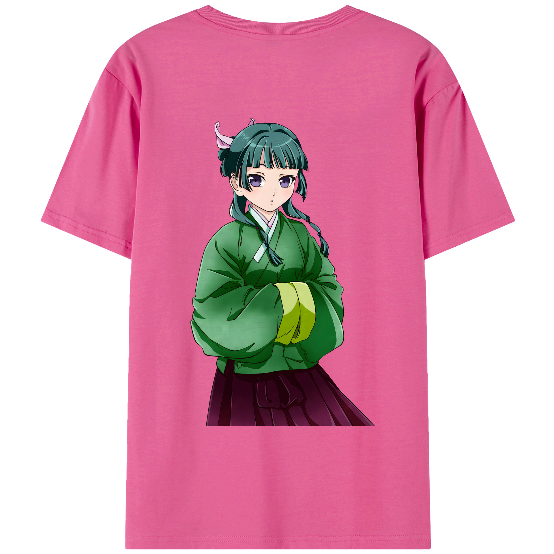 （画像用） 薬屋のひとりごと The Apothecary Diaries レディース半袖Tシャツ(バックプリント)