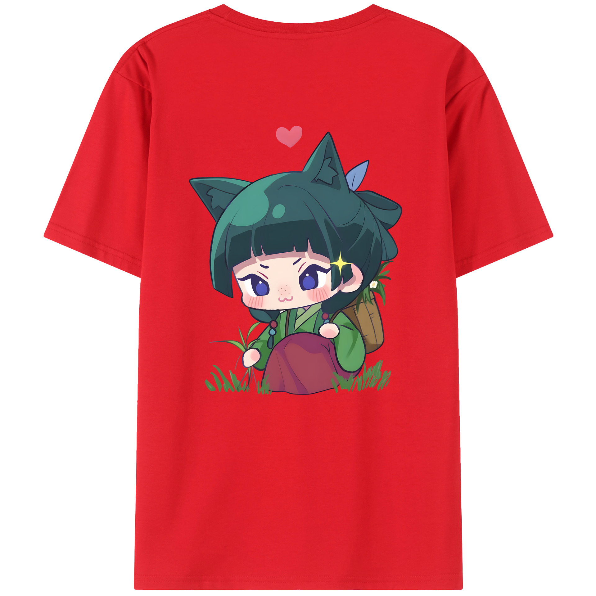 （画像用） 薬屋のひとりごと The Apothecary Diaries レディース半袖Tシャツ(バックプリント)